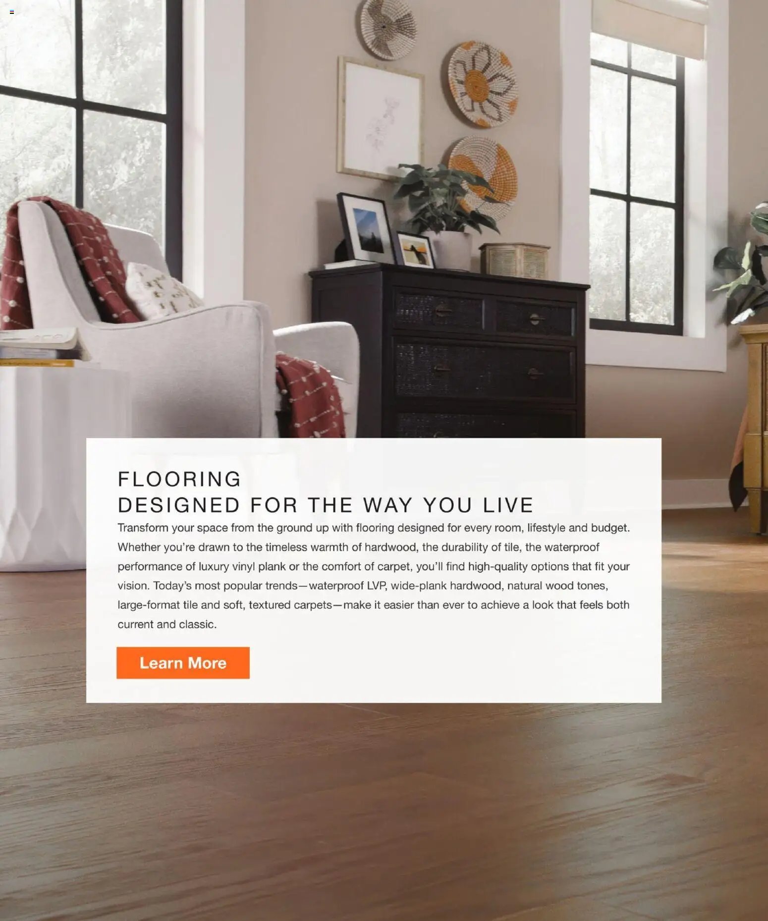 Home Depot Home Services Catalog