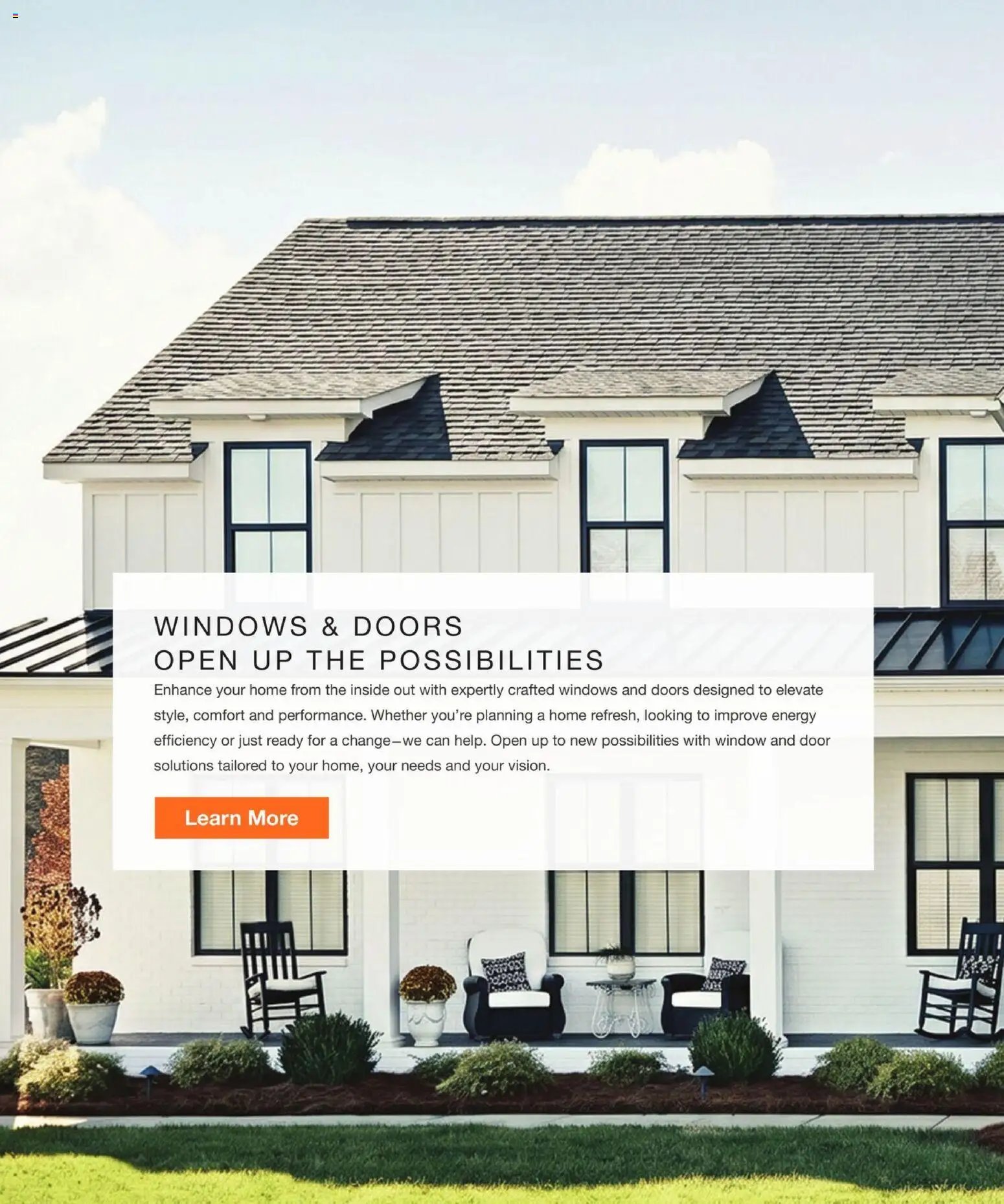 Home Depot Home Services Catalog