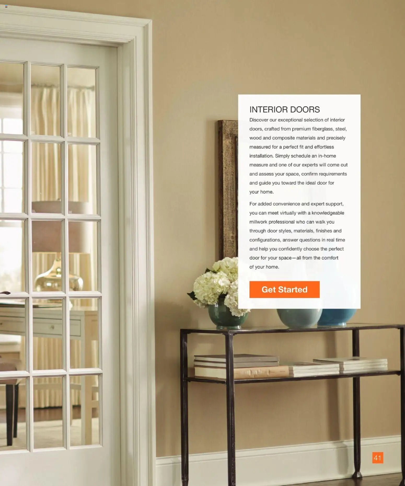 Home Depot Home Services Catalog