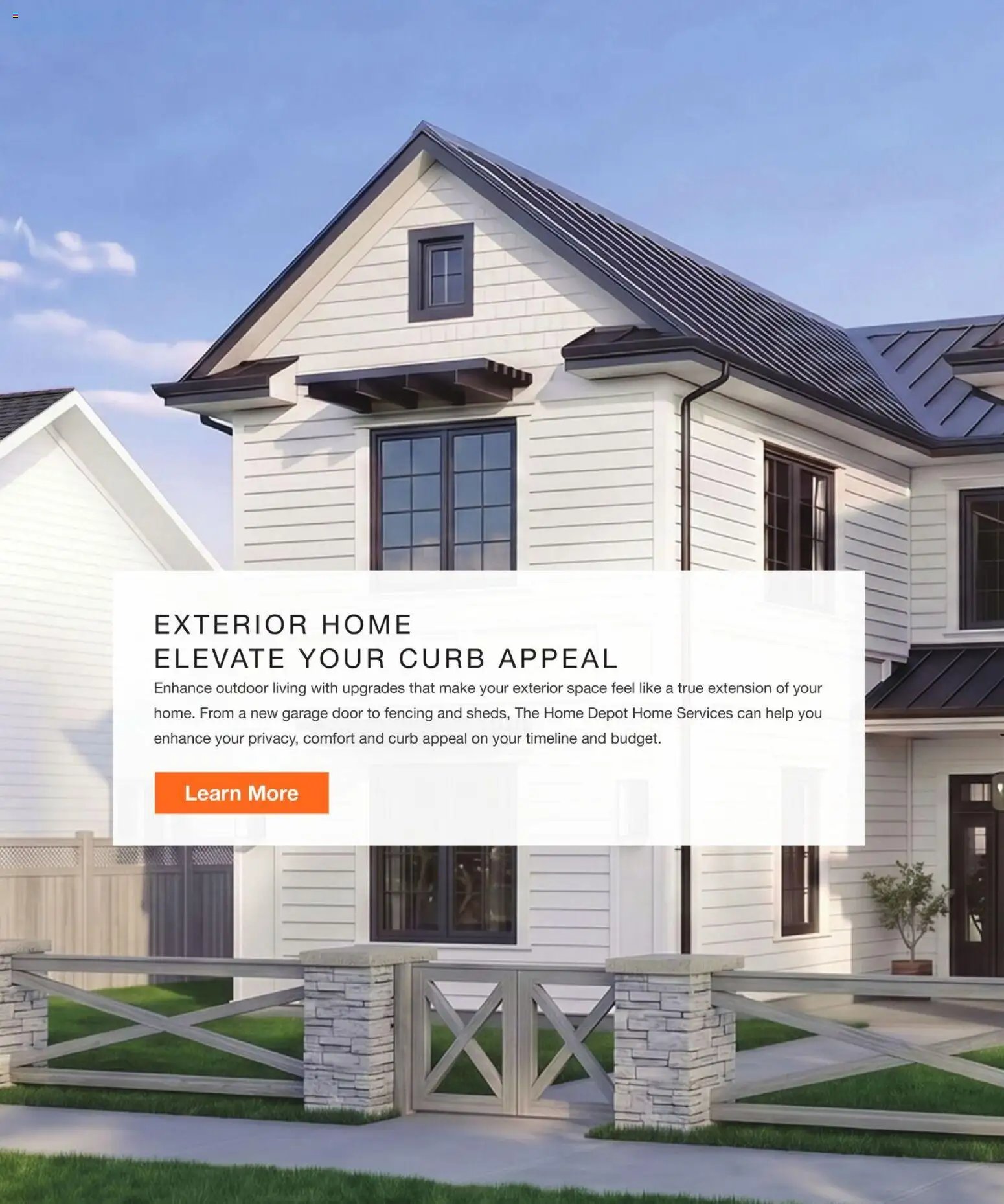 Home Depot Home Services Catalog