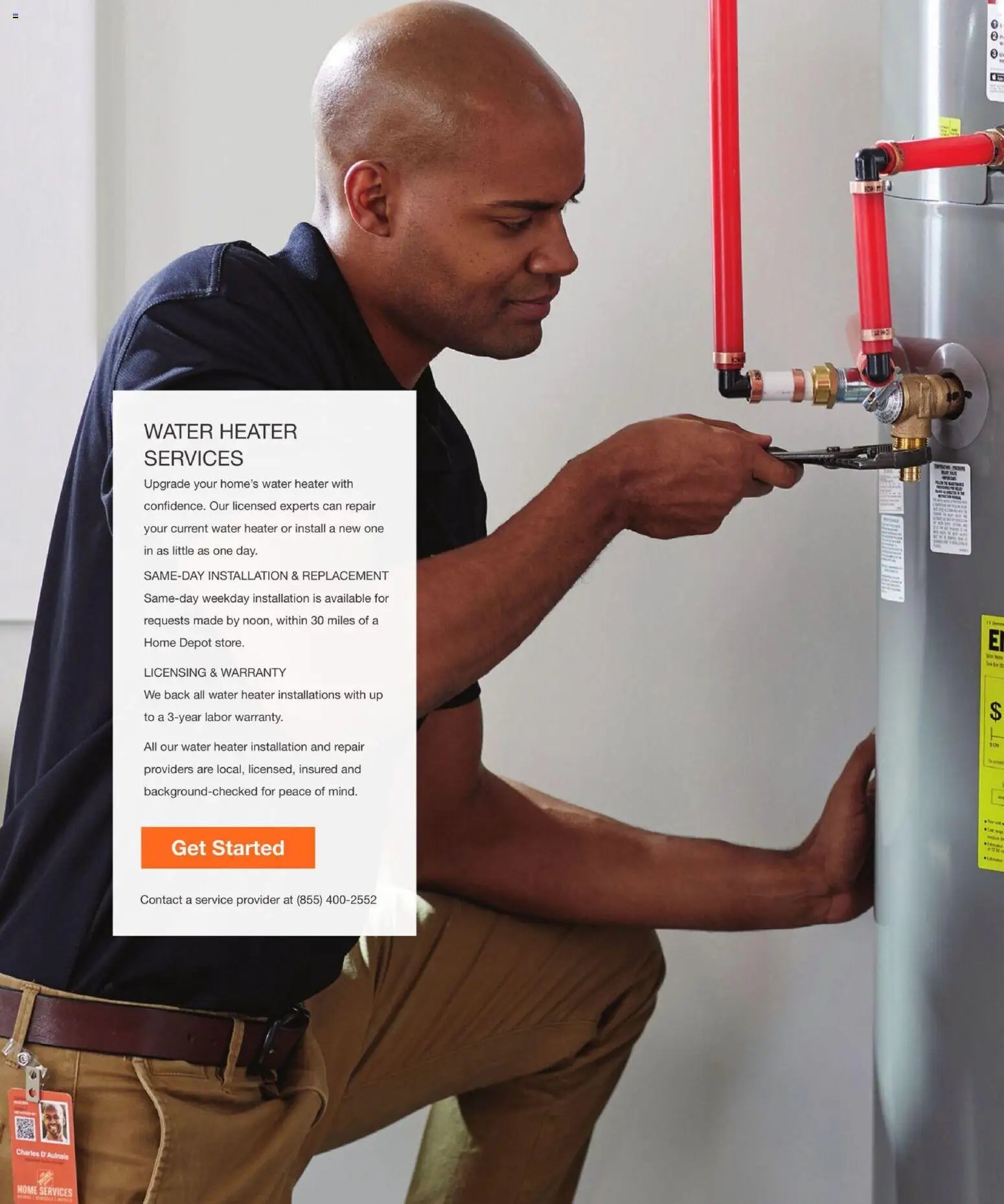Home Depot Home Services Catalog