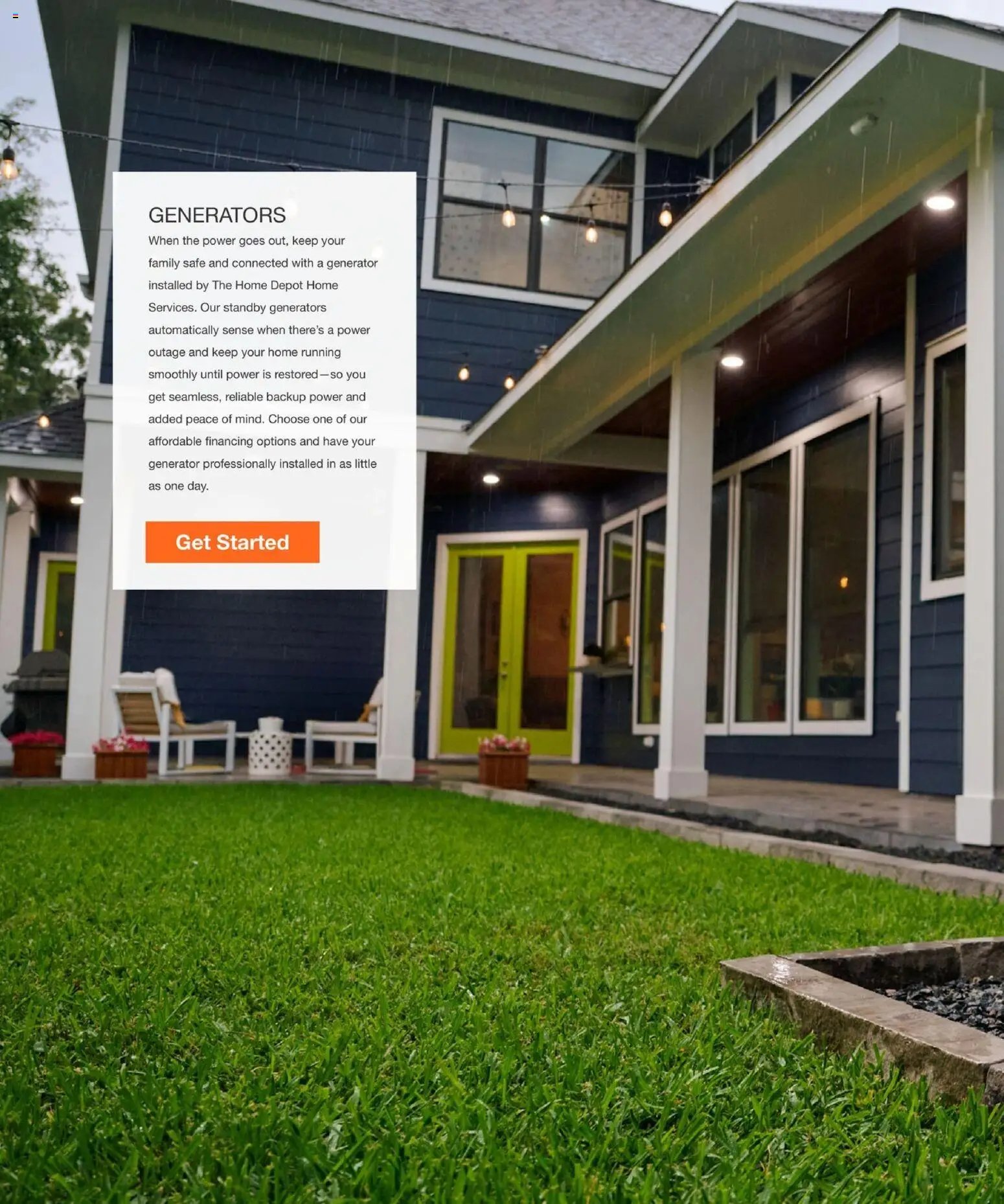 Home Depot Home Services Catalog