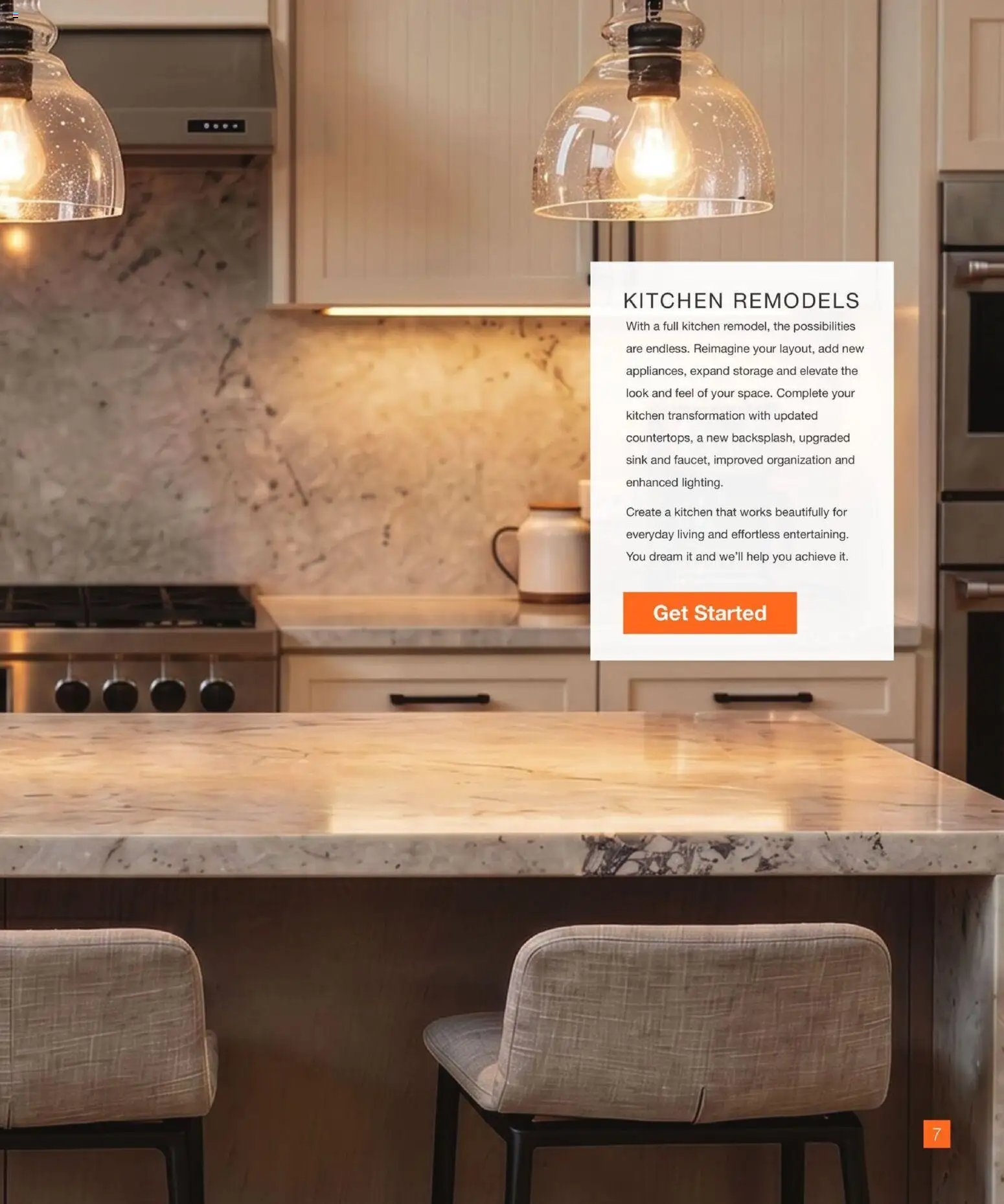 Home Depot Home Services Catalog