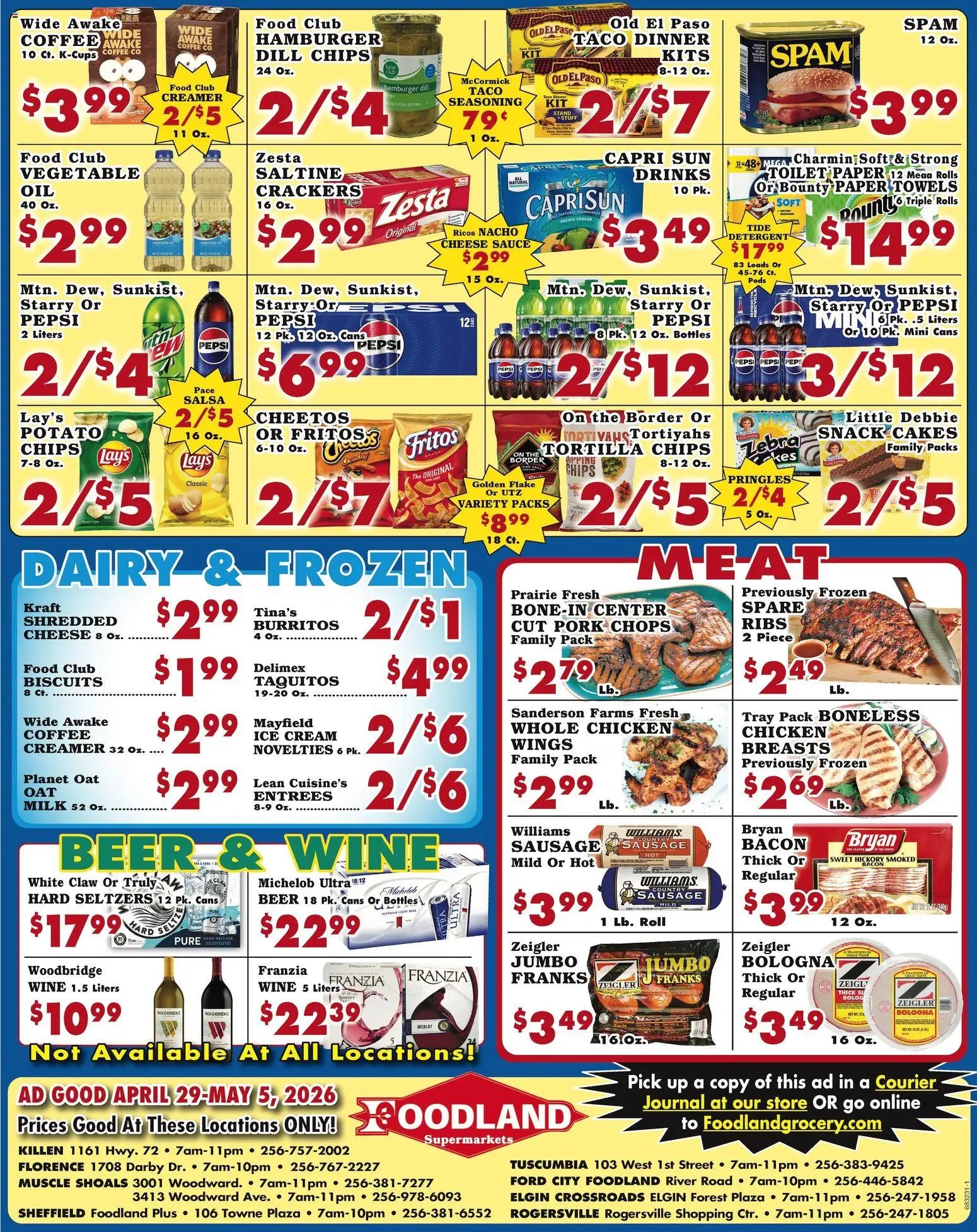 Foodland Weekly Ad - Supermarkets