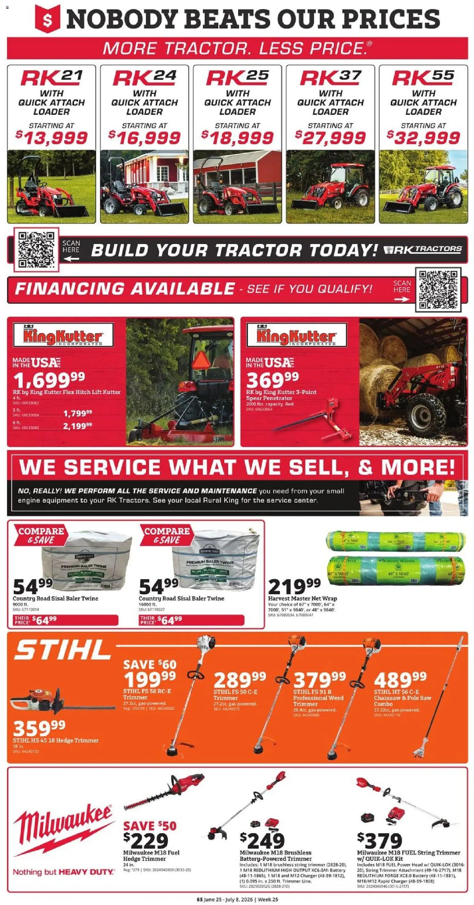 Rural King Weekly Ad