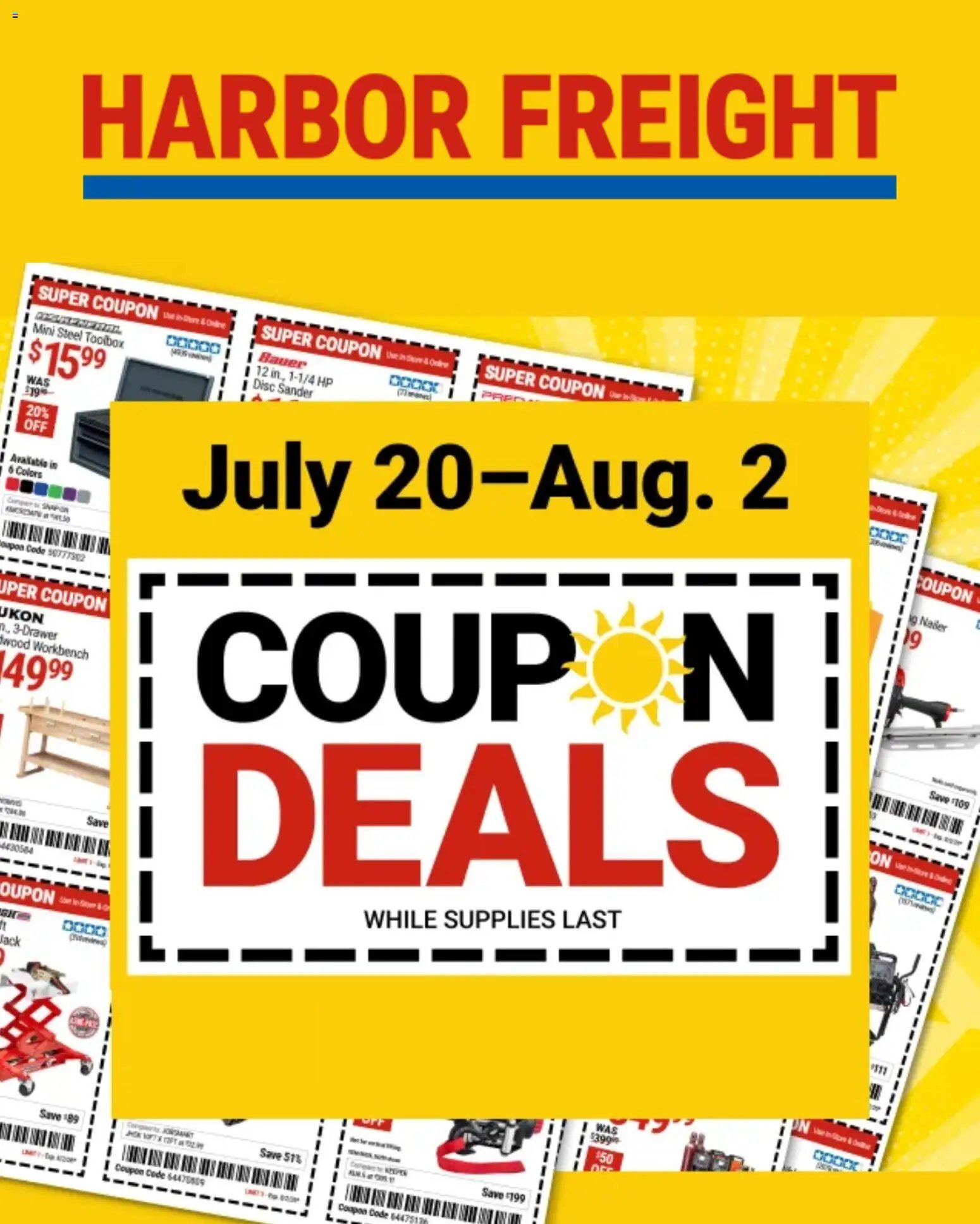 Harbor Freight Weekly Ad