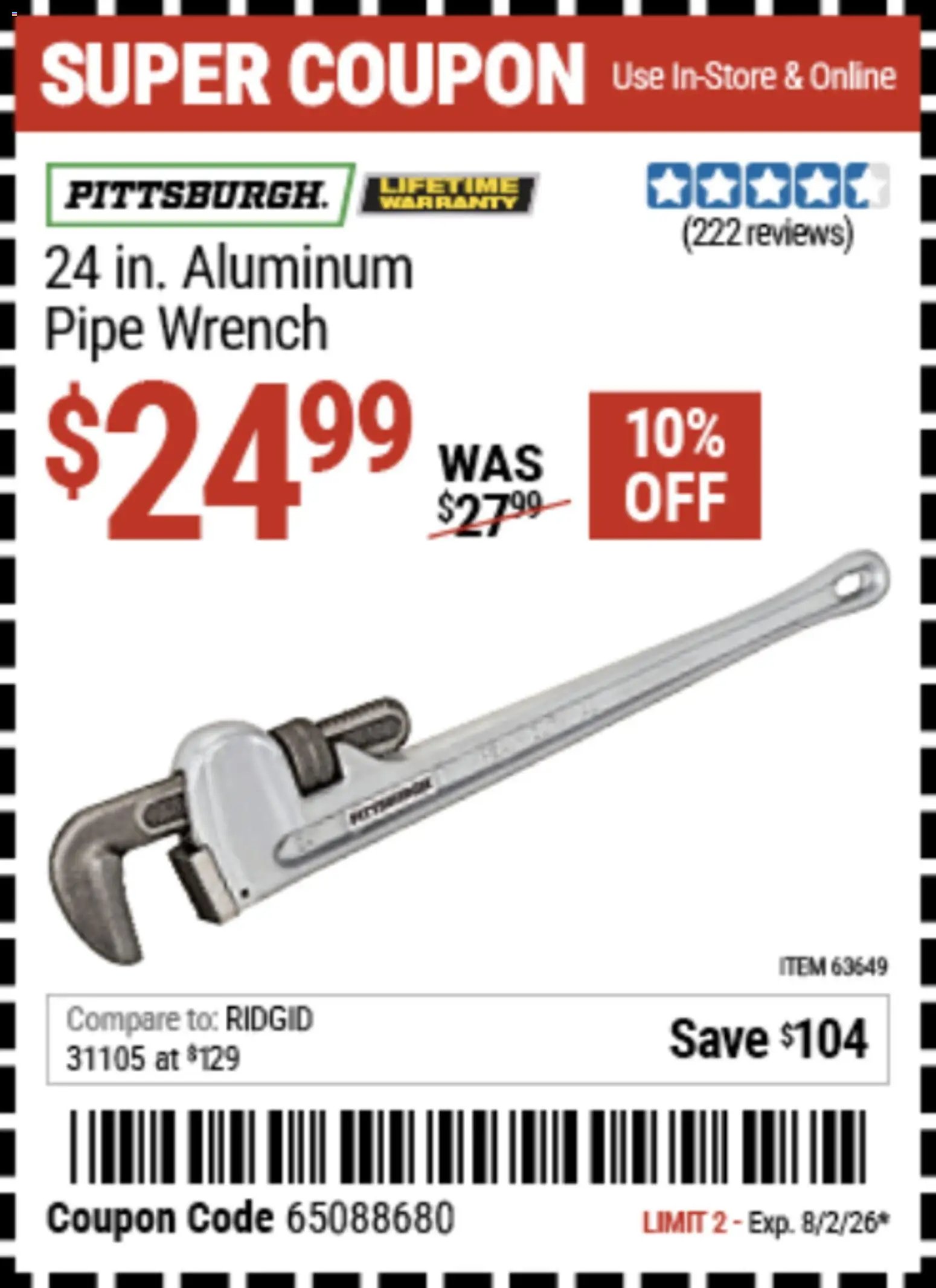 Harbor Freight Weekly Ad