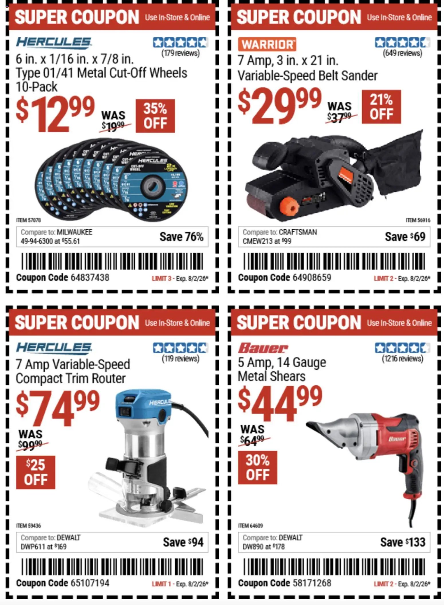 Harbor Freight Weekly Ad