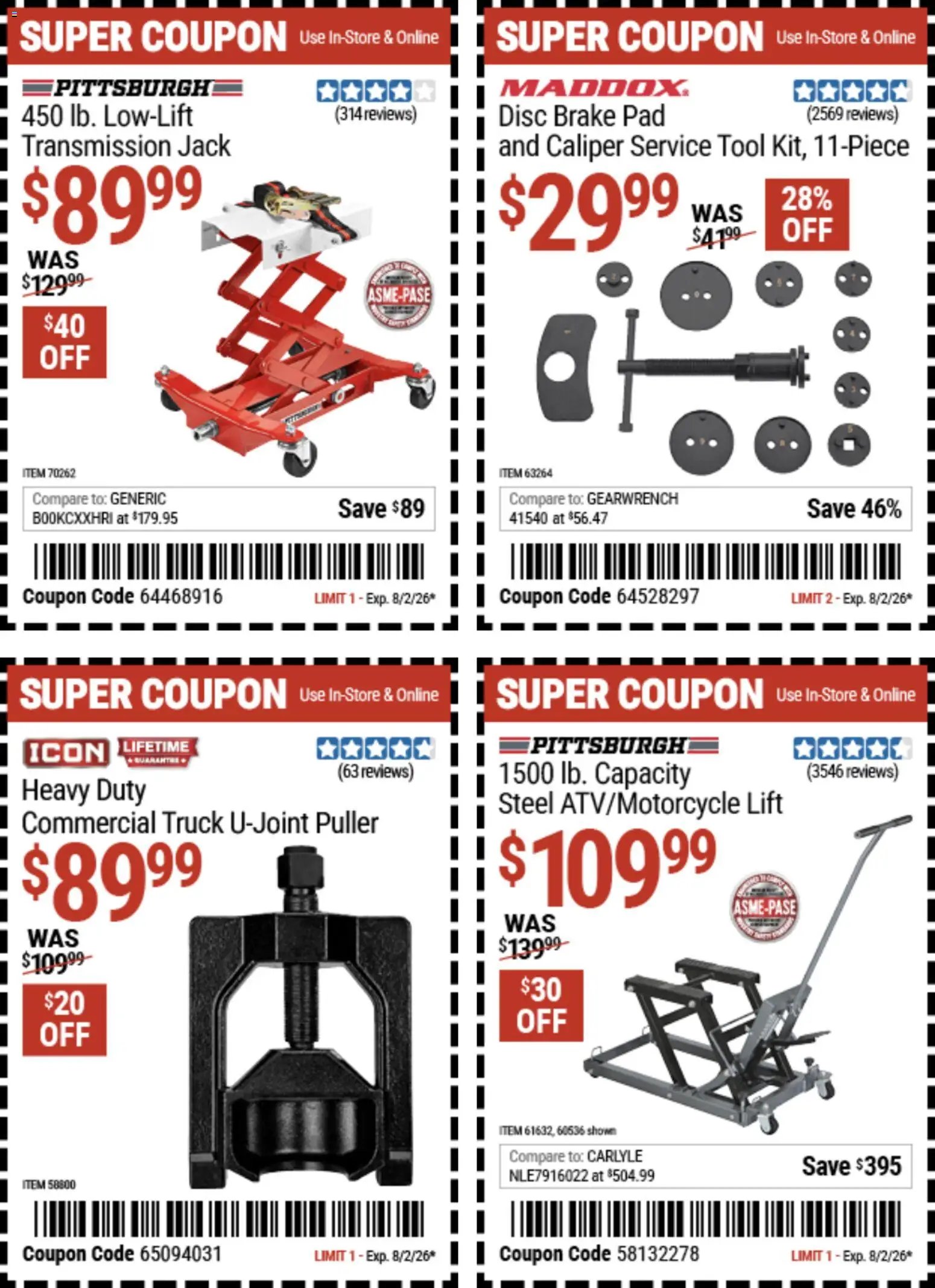 Harbor Freight Weekly Ad