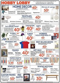 Hobby Lobby Weekly Ad