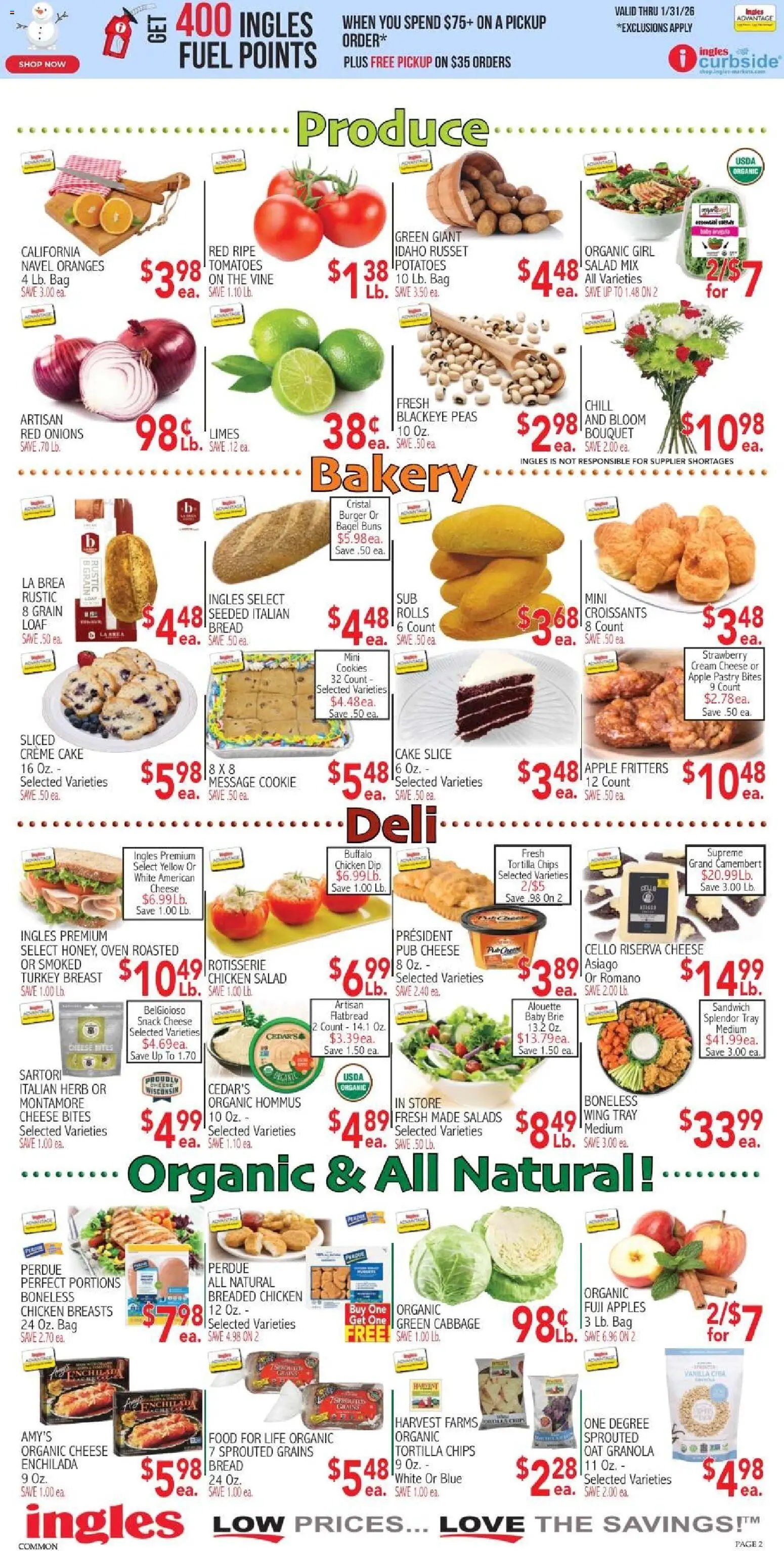 Ingles - Weekly flyer
