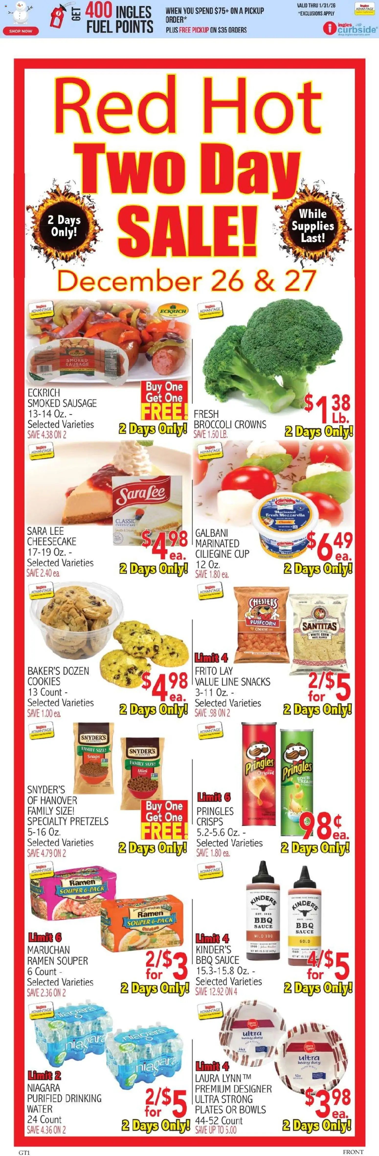 Ingles - Weekly flyer