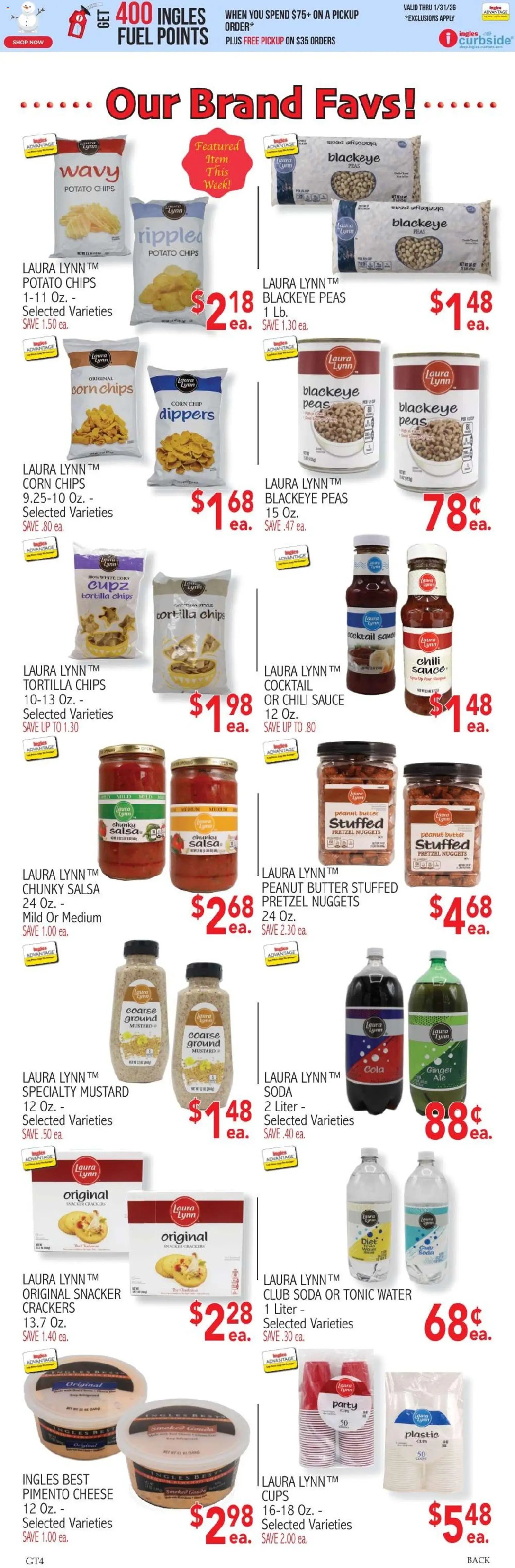 Ingles - Weekly flyer
