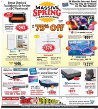 ABC Warehouse Weekly Ad