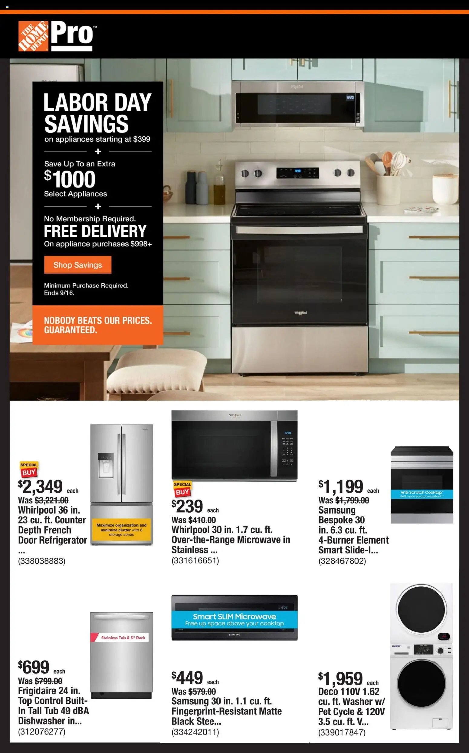 Home Depot Shop Pro Ad