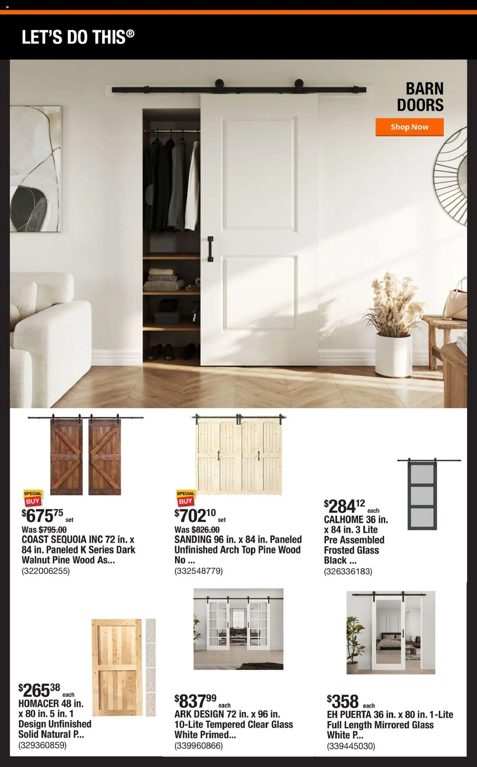 Home Depot Shop Pro Ad
