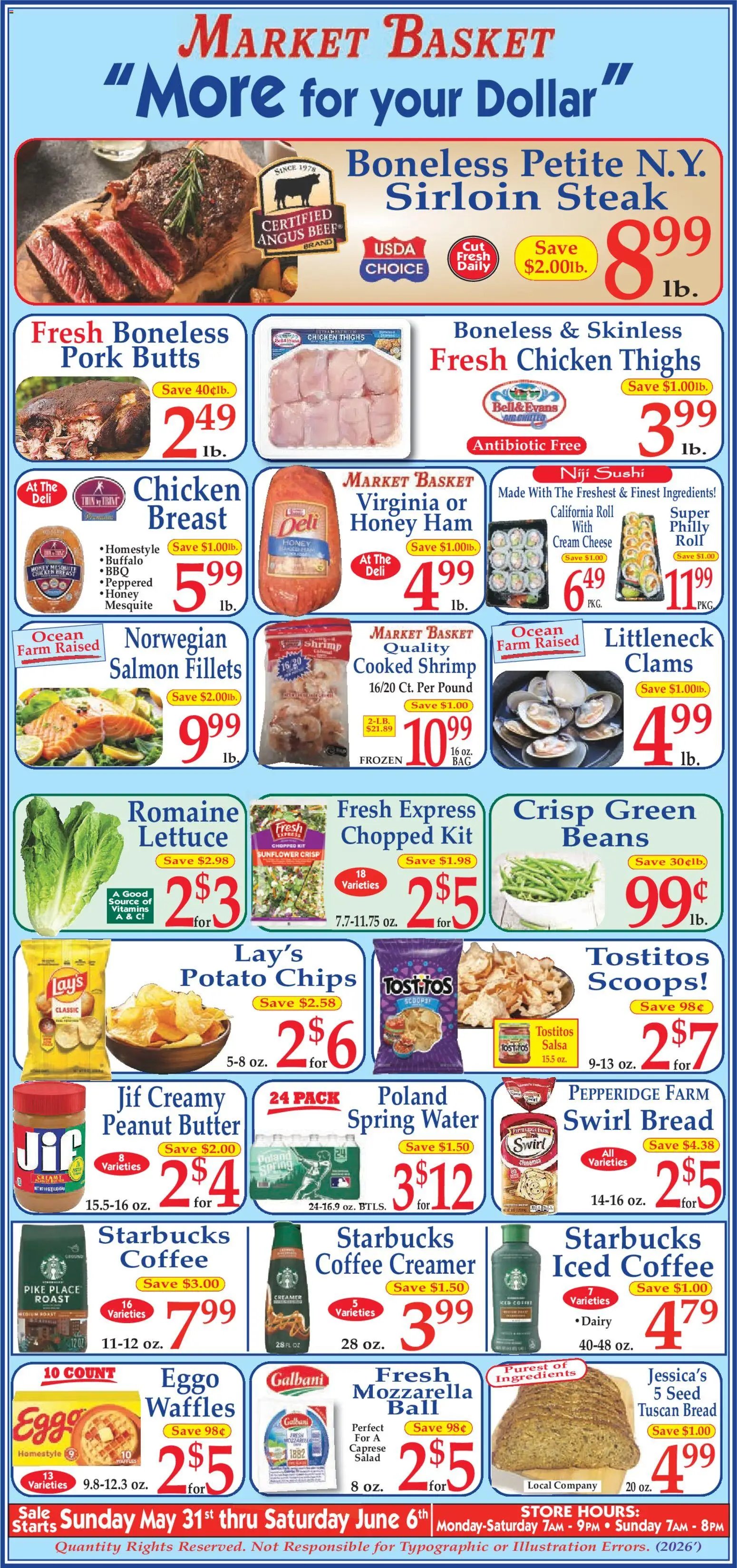 Market Basket Ad