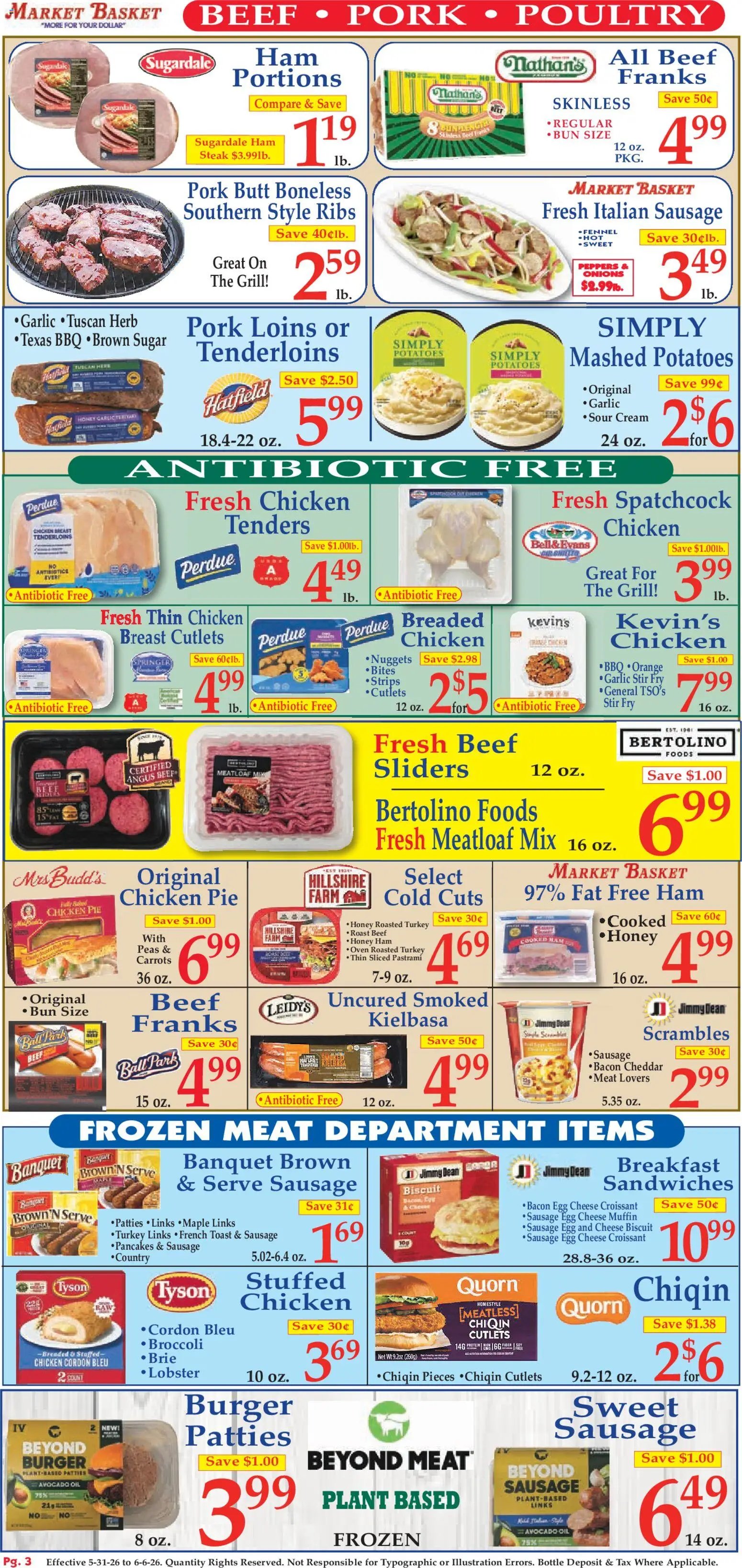 Market Basket Ad