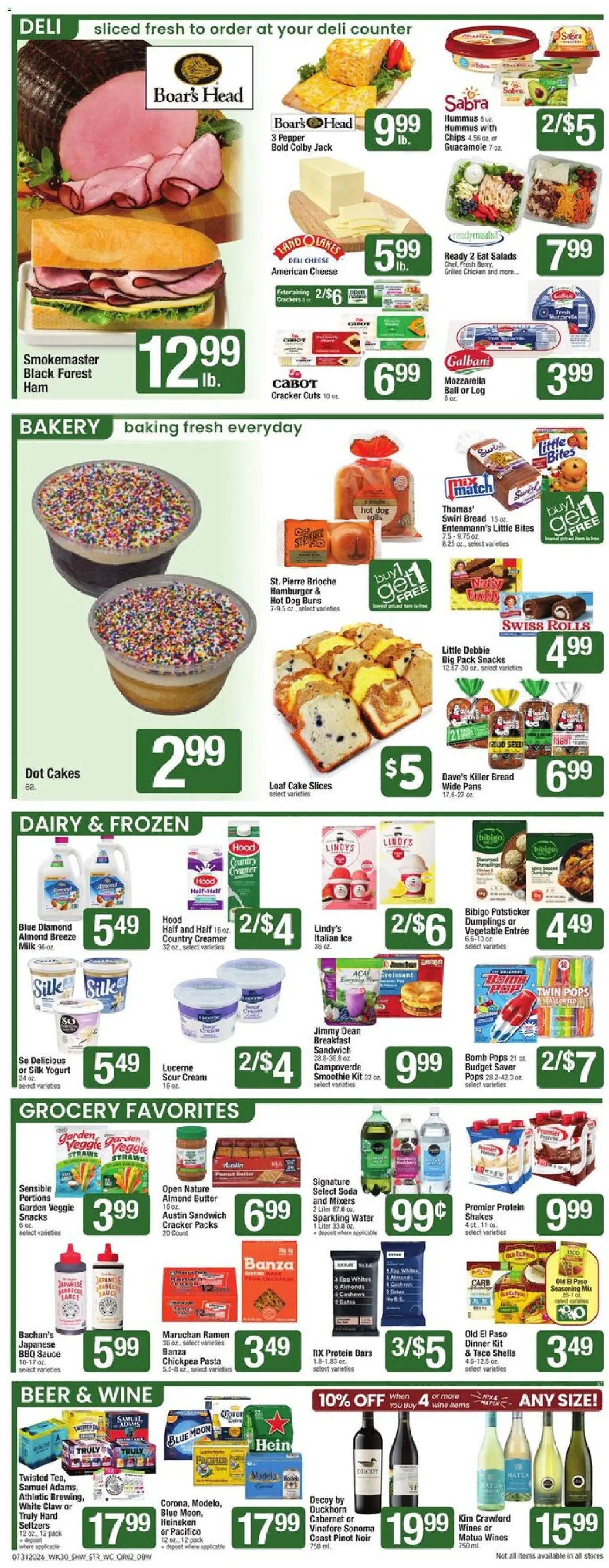 Star Market Weekly Ad - MA