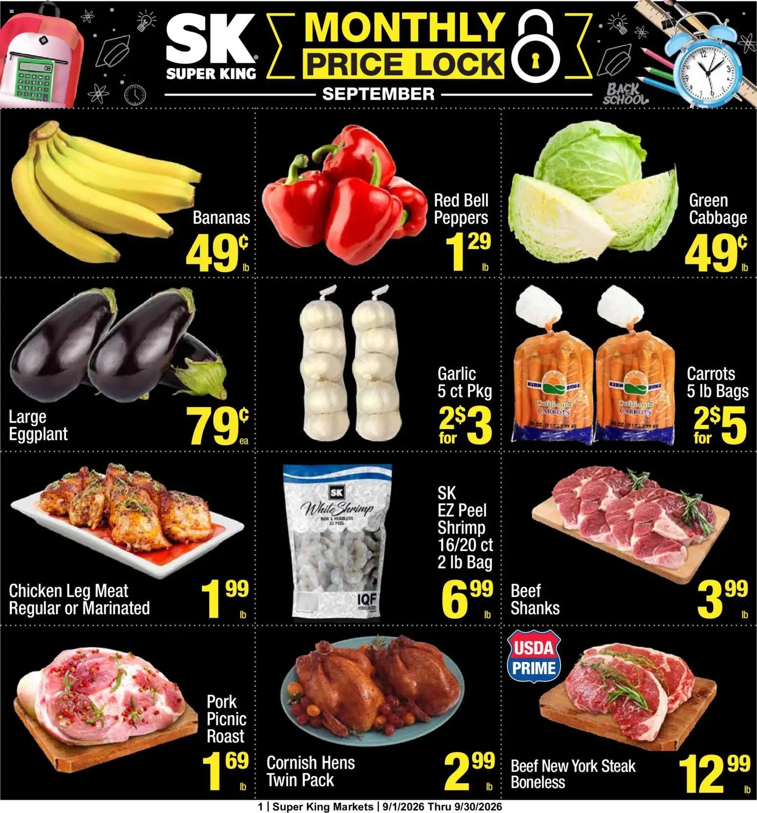 Super King Monthly Ad