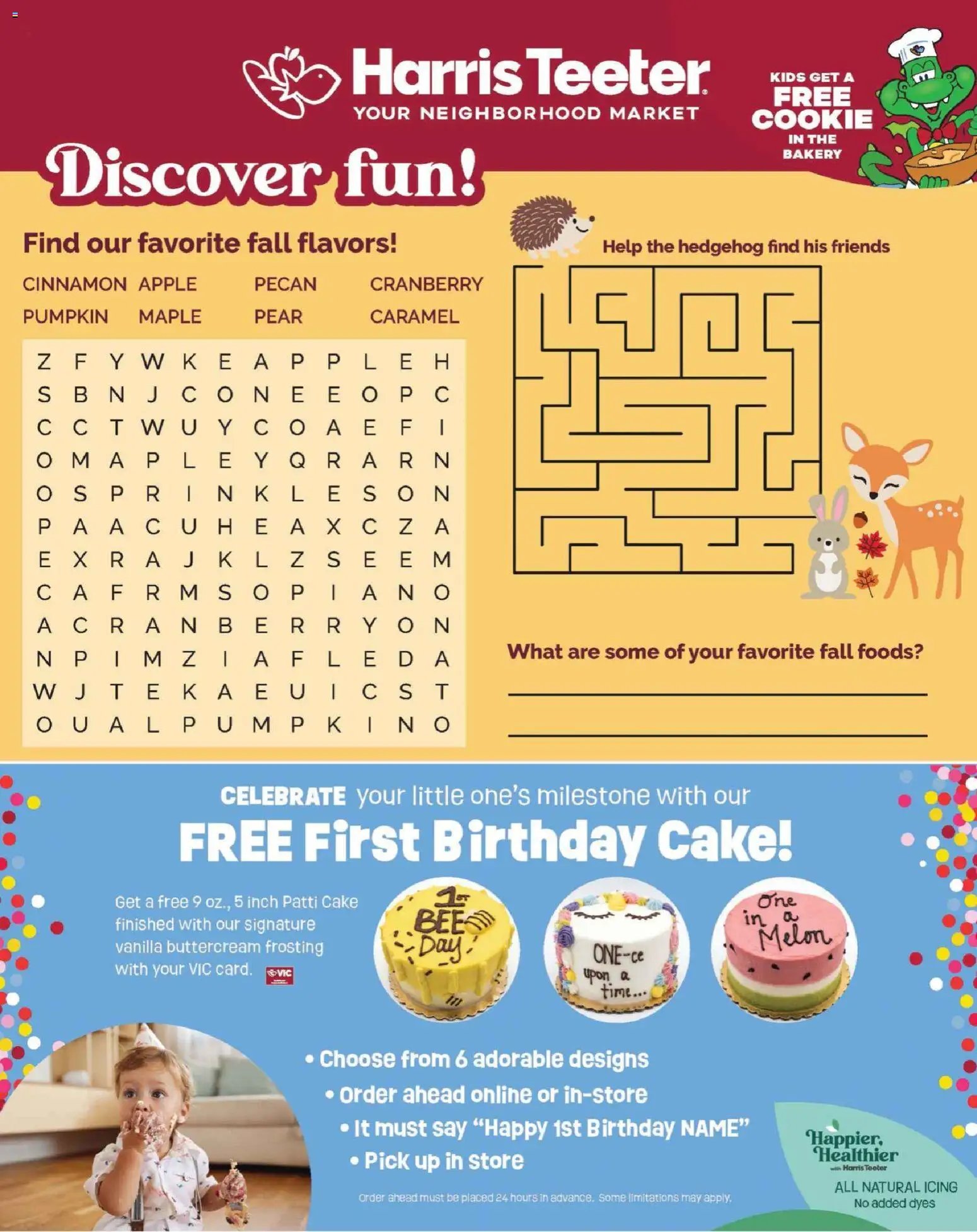 Harris Teeter Monthly Ad