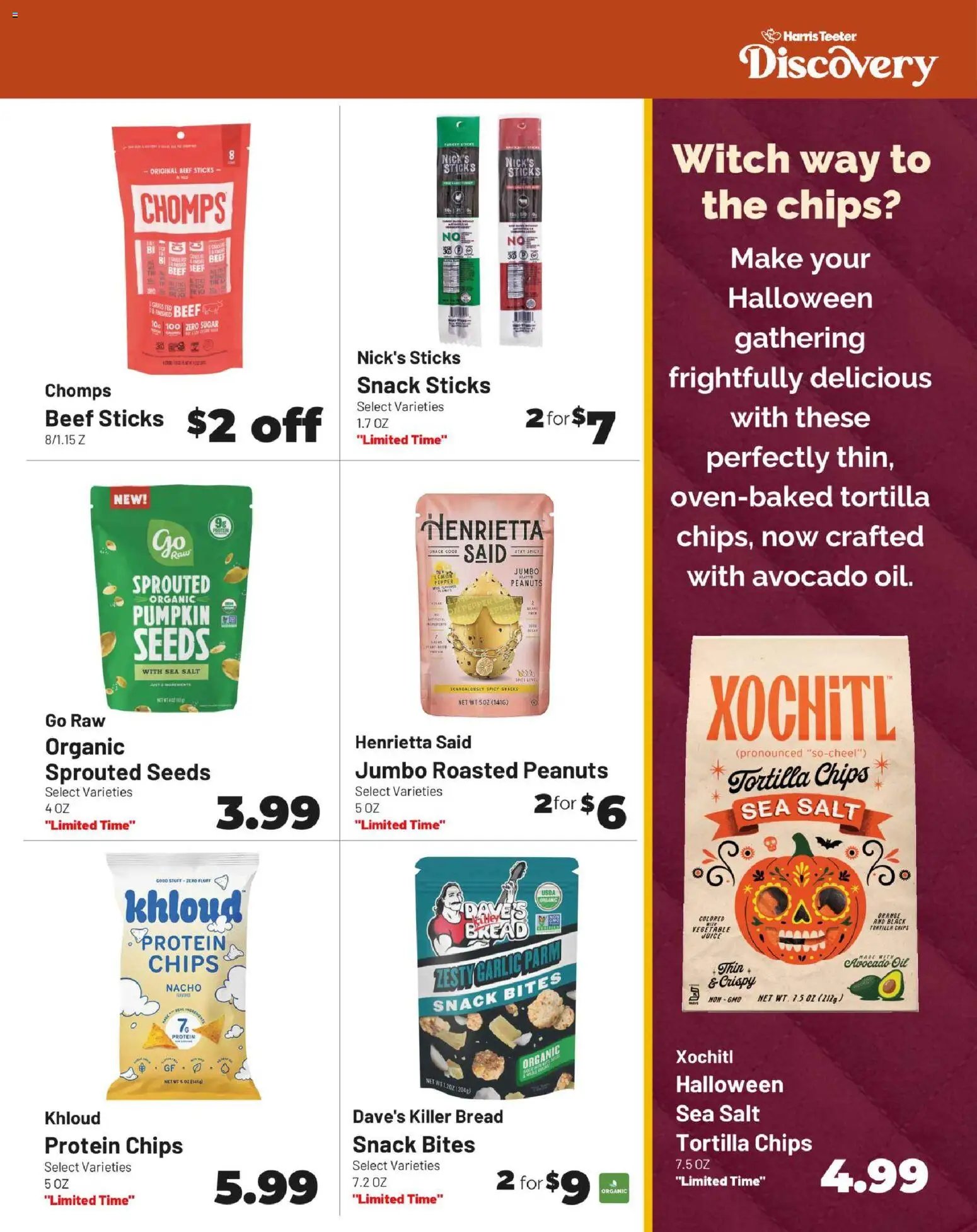 Harris Teeter Monthly Ad