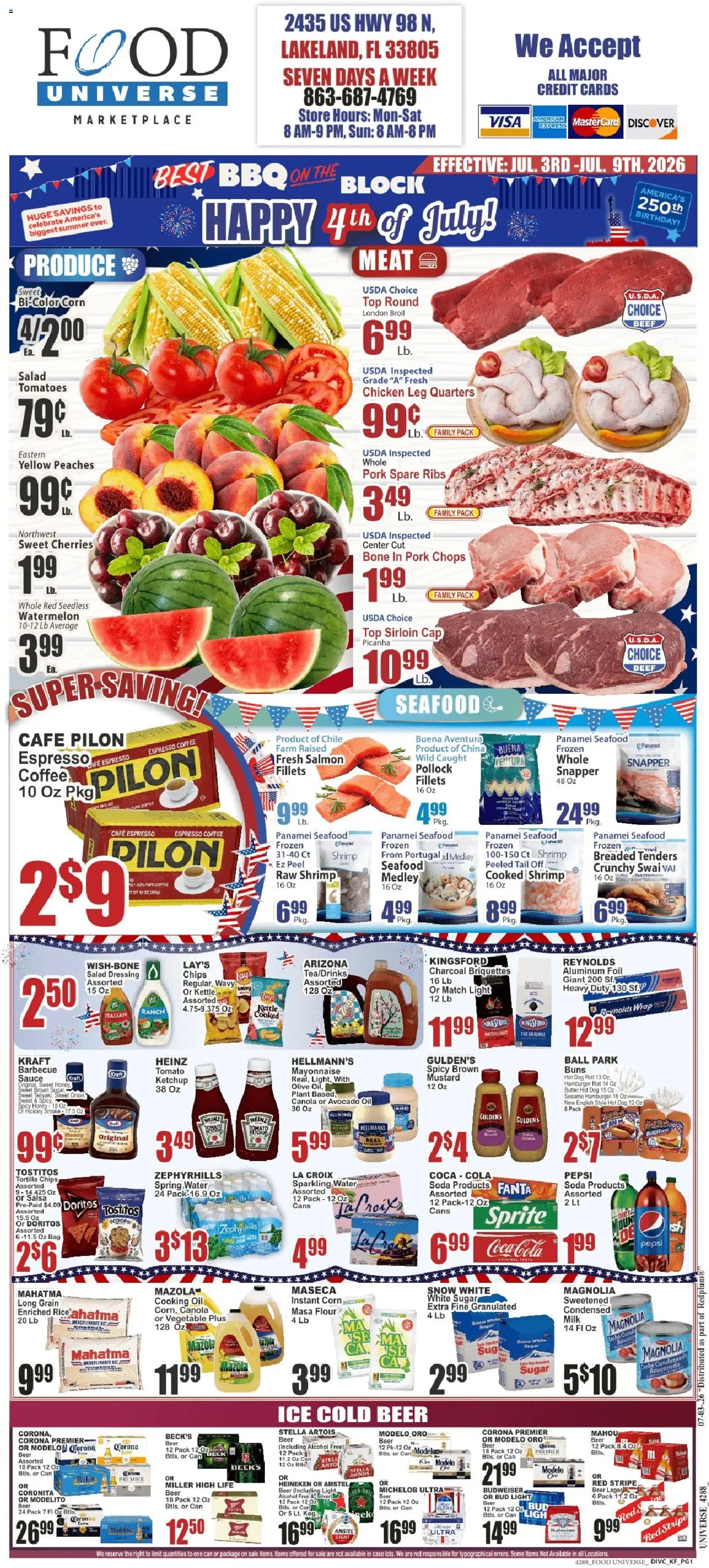 Food Universe Weekly Ad