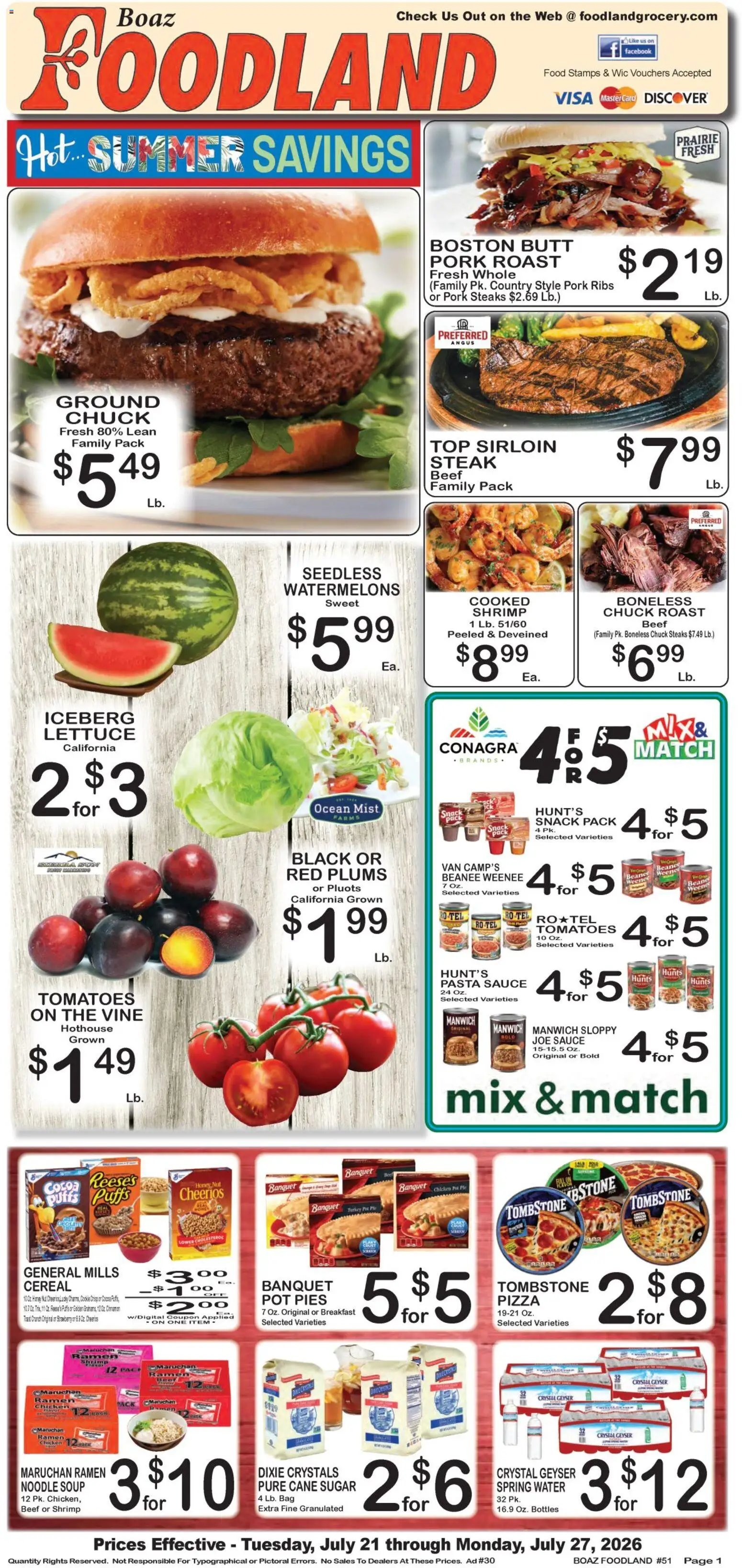 Foodland Weekly Ad