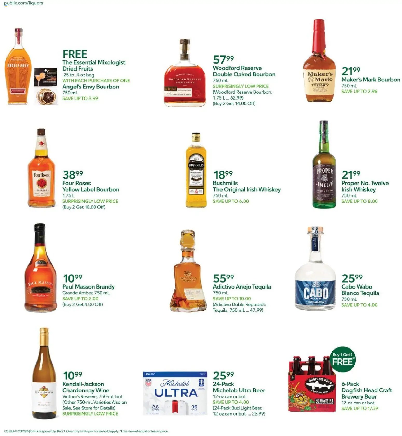 Publix Liquor Ad