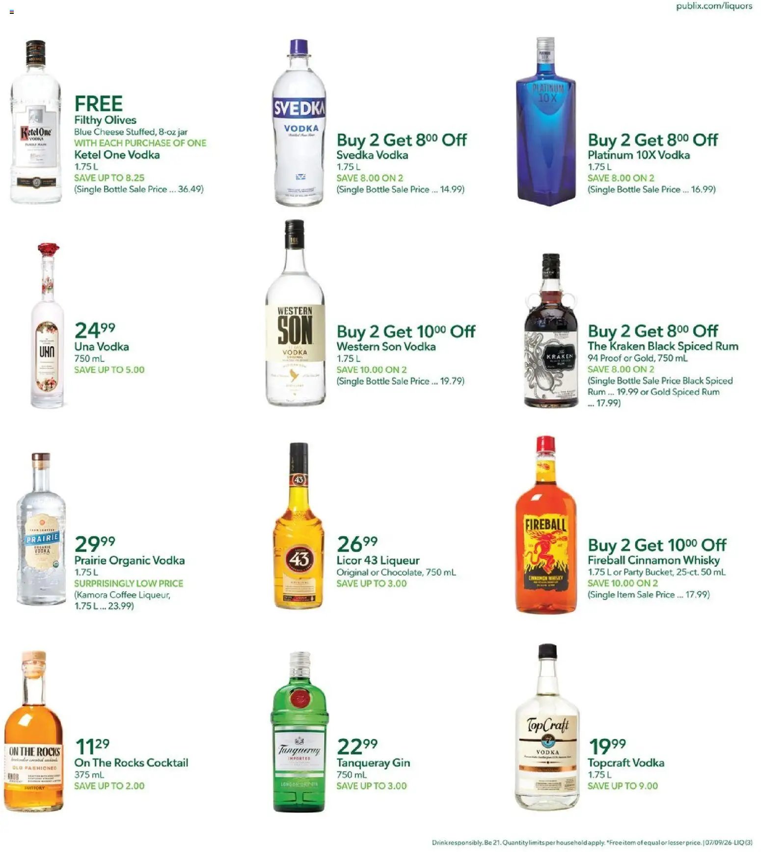 Publix Liquor Ad
