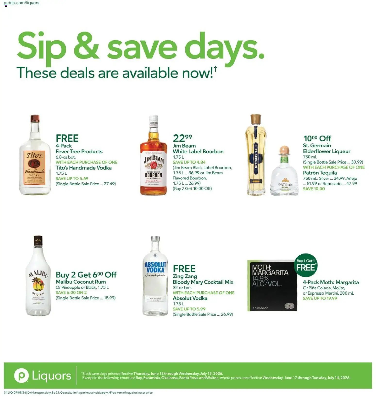 Publix Liquor Ad