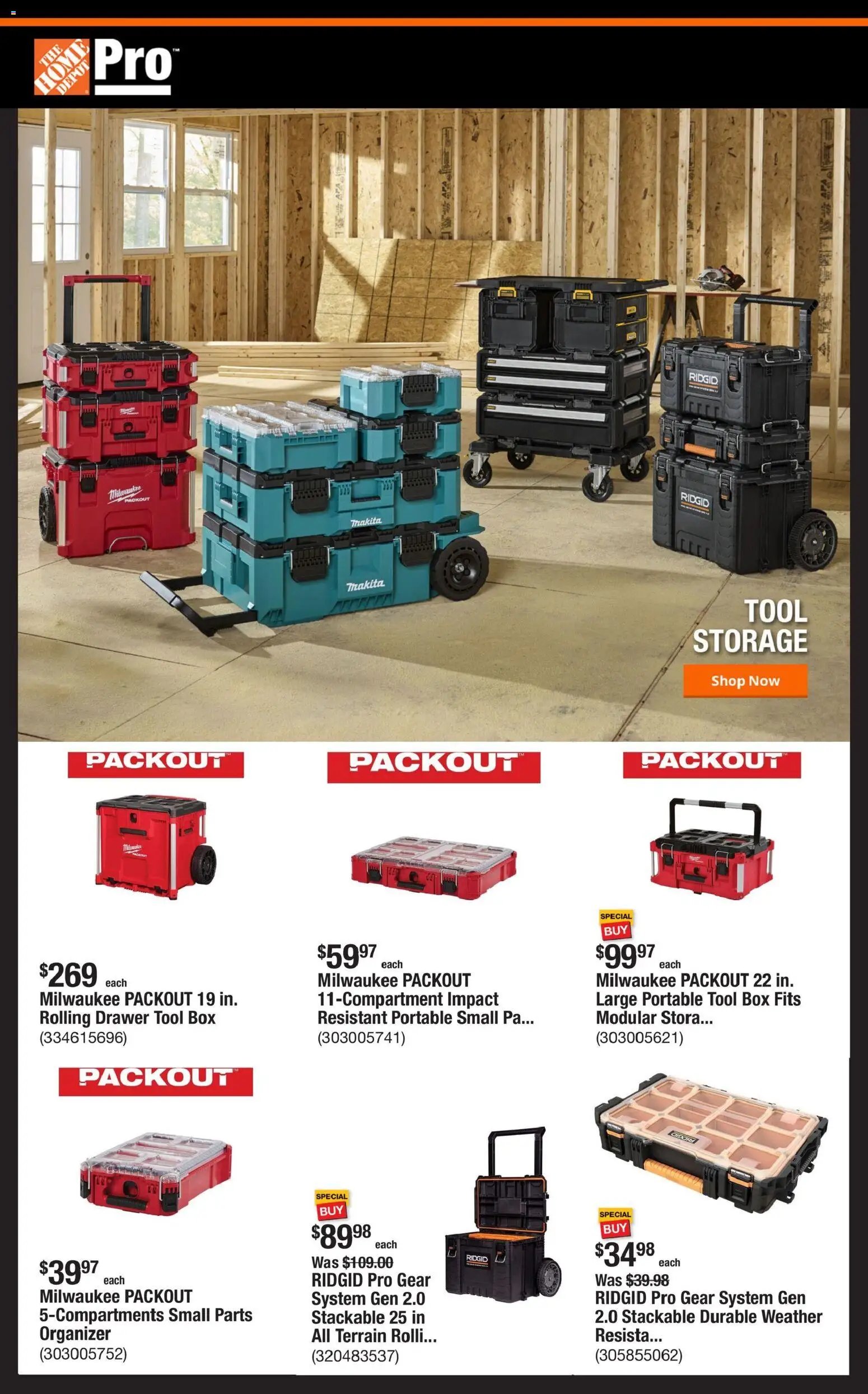 Home Depot Shop Pro Ad