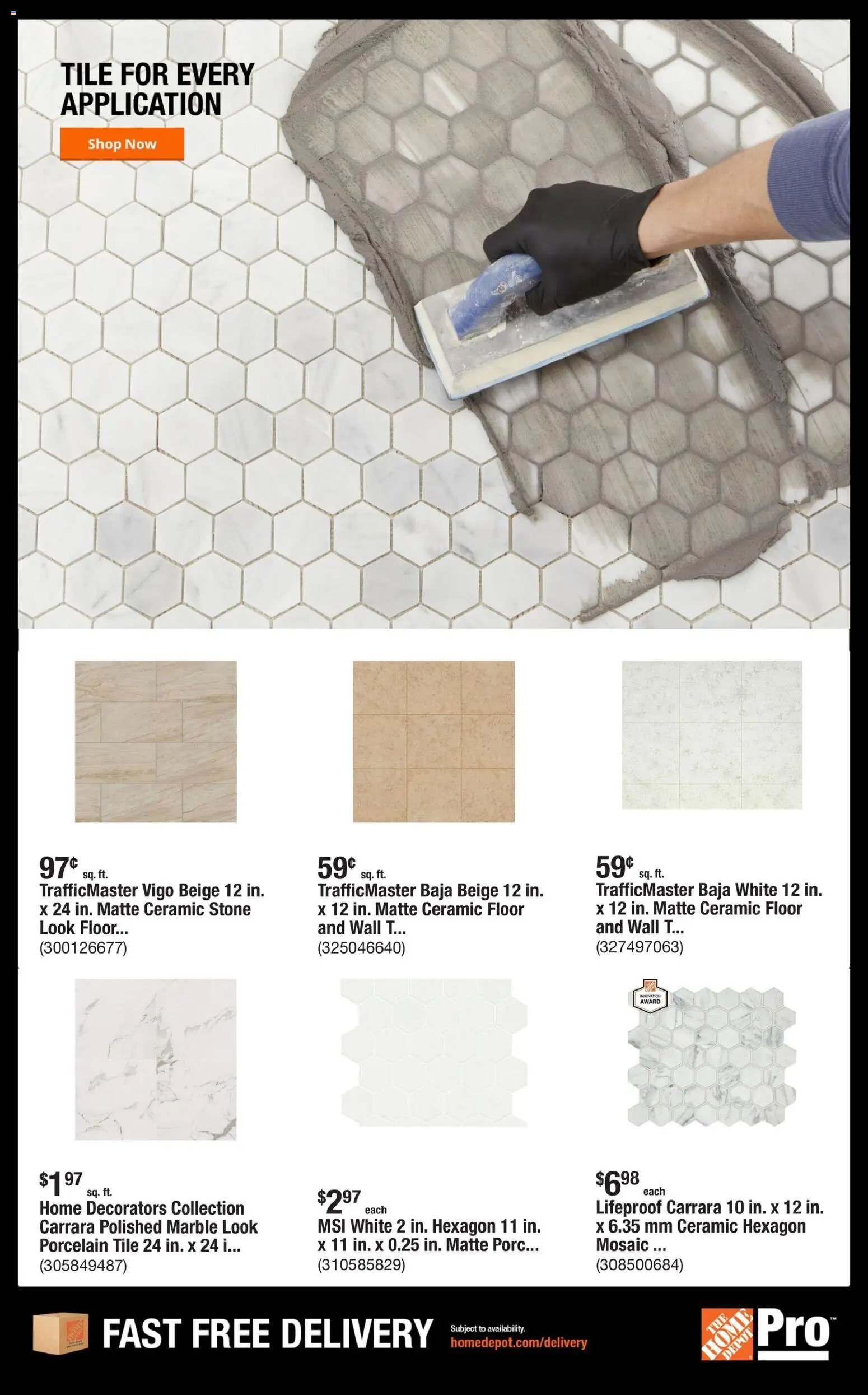 Home Depot Shop Pro Ad