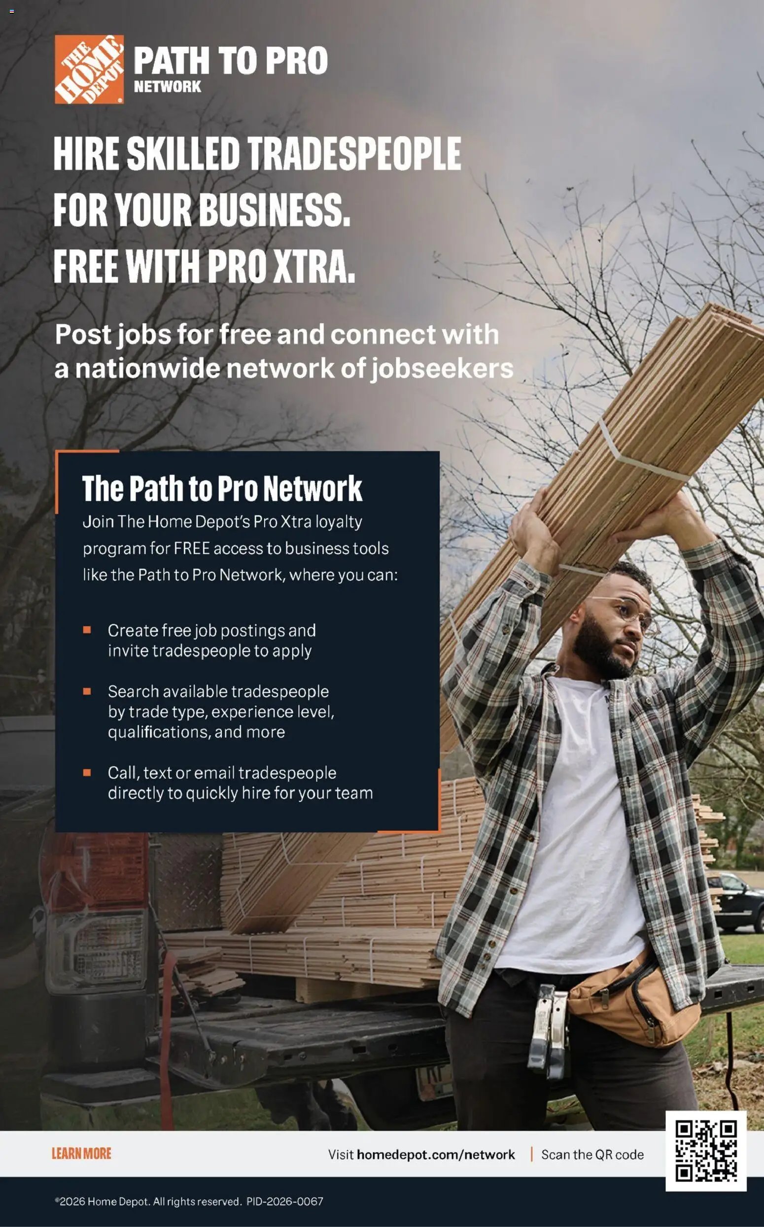 Home Depot Shop Pro Ad