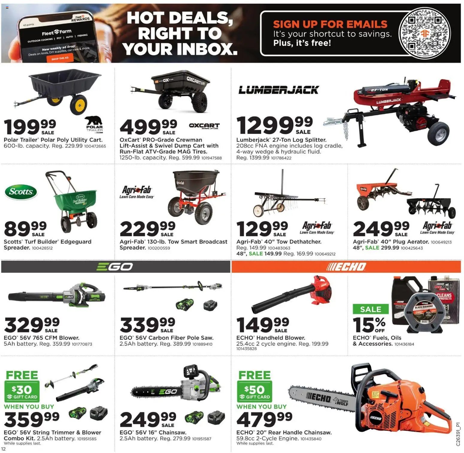 Mills Fleet Farm Weekly Ad
