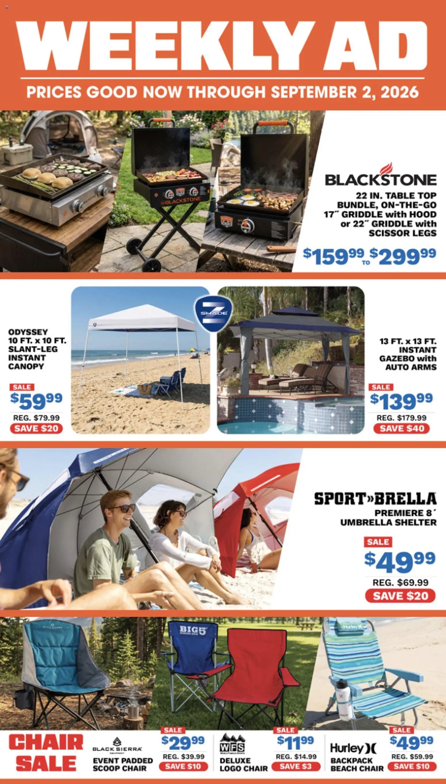 Big 5 Sporting Goods Weekly Ad