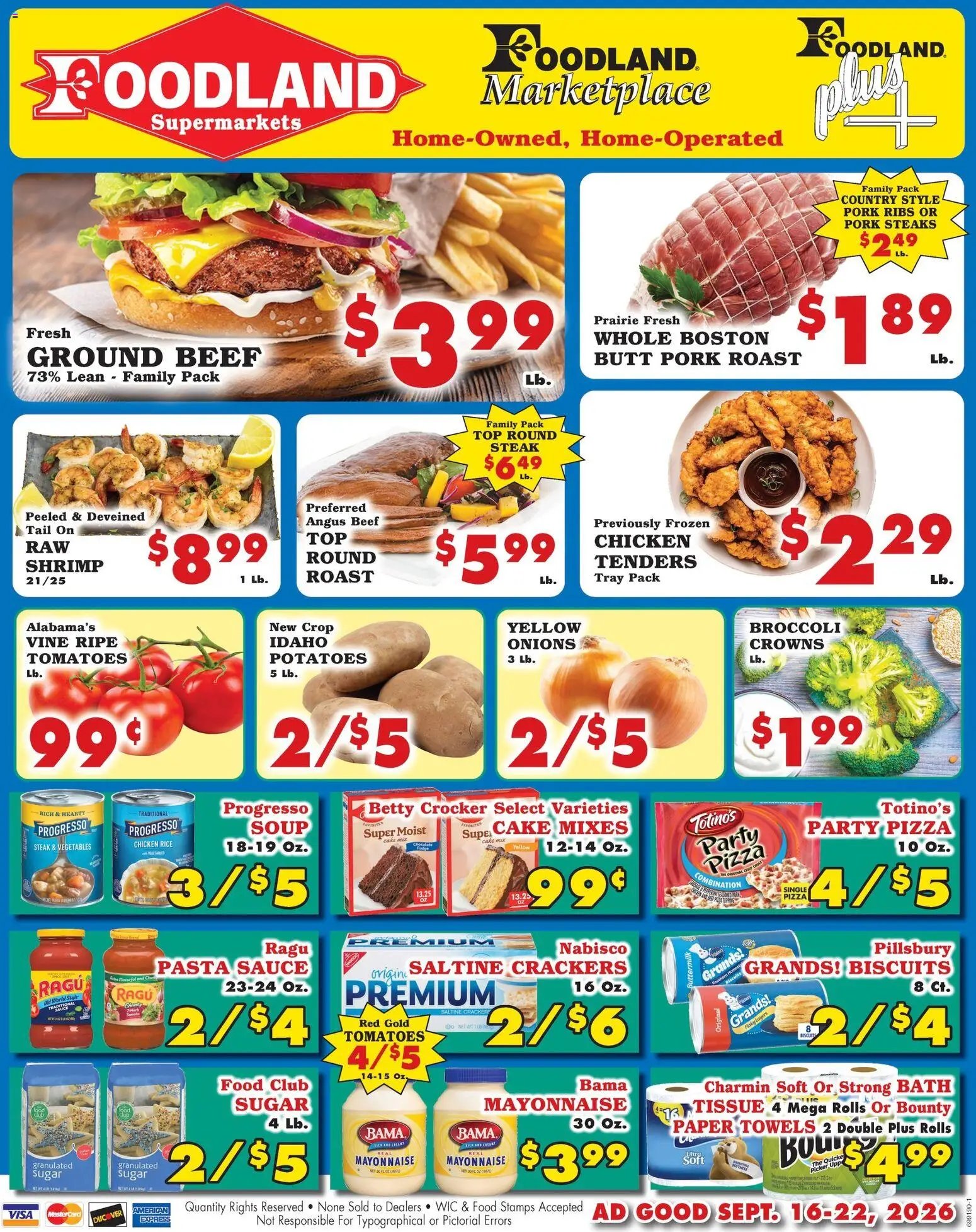 Foodland Weekly Ad - Supermarkets
