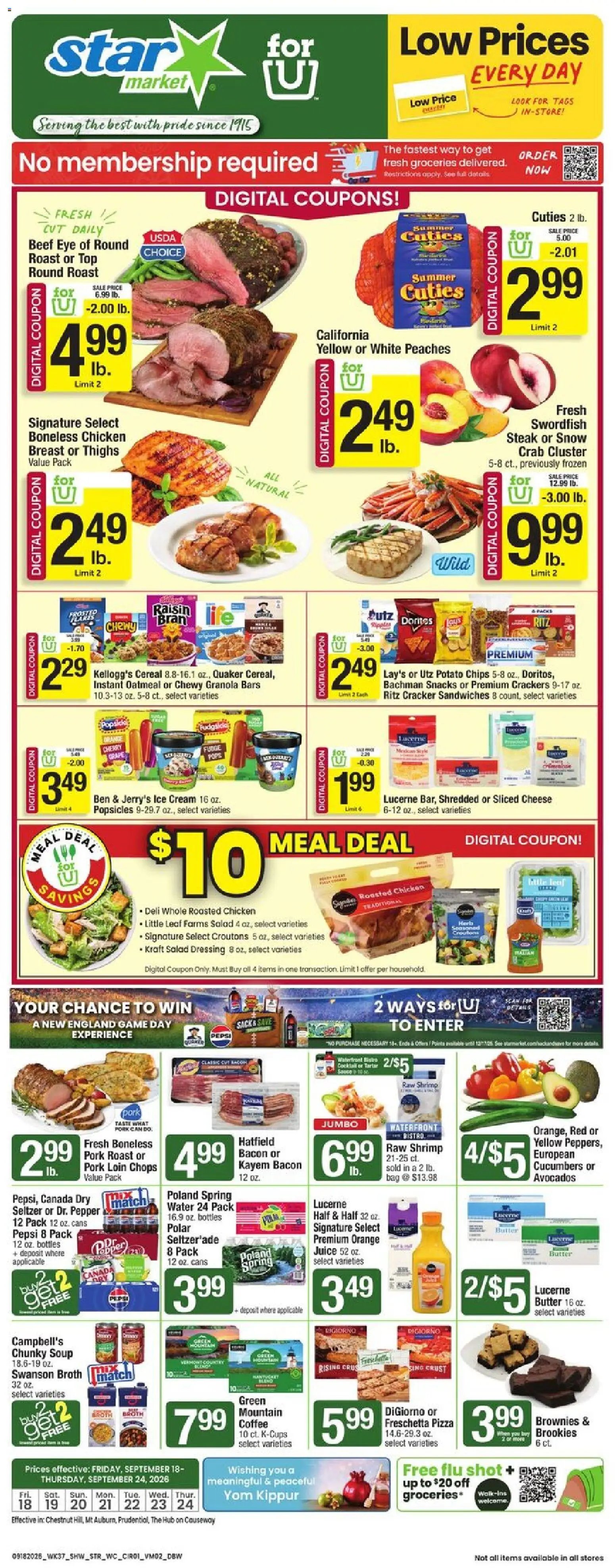 Star Market Weekly Ad