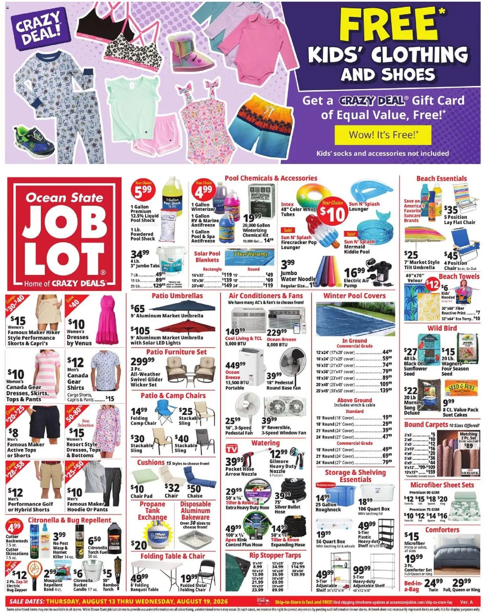 Ocean State Job Lot Weekly Ad - MA