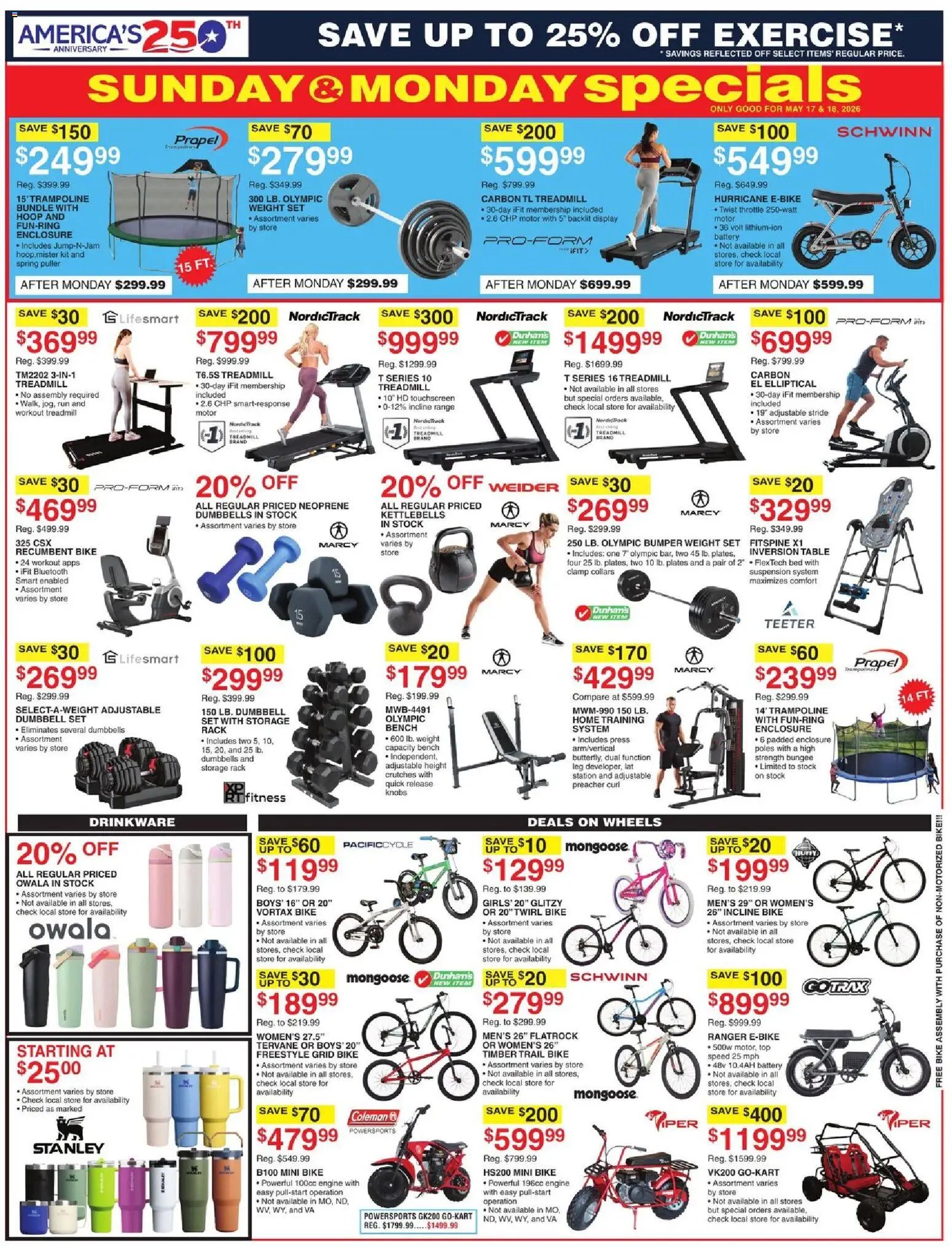Dunham's Sports Weekly Ad