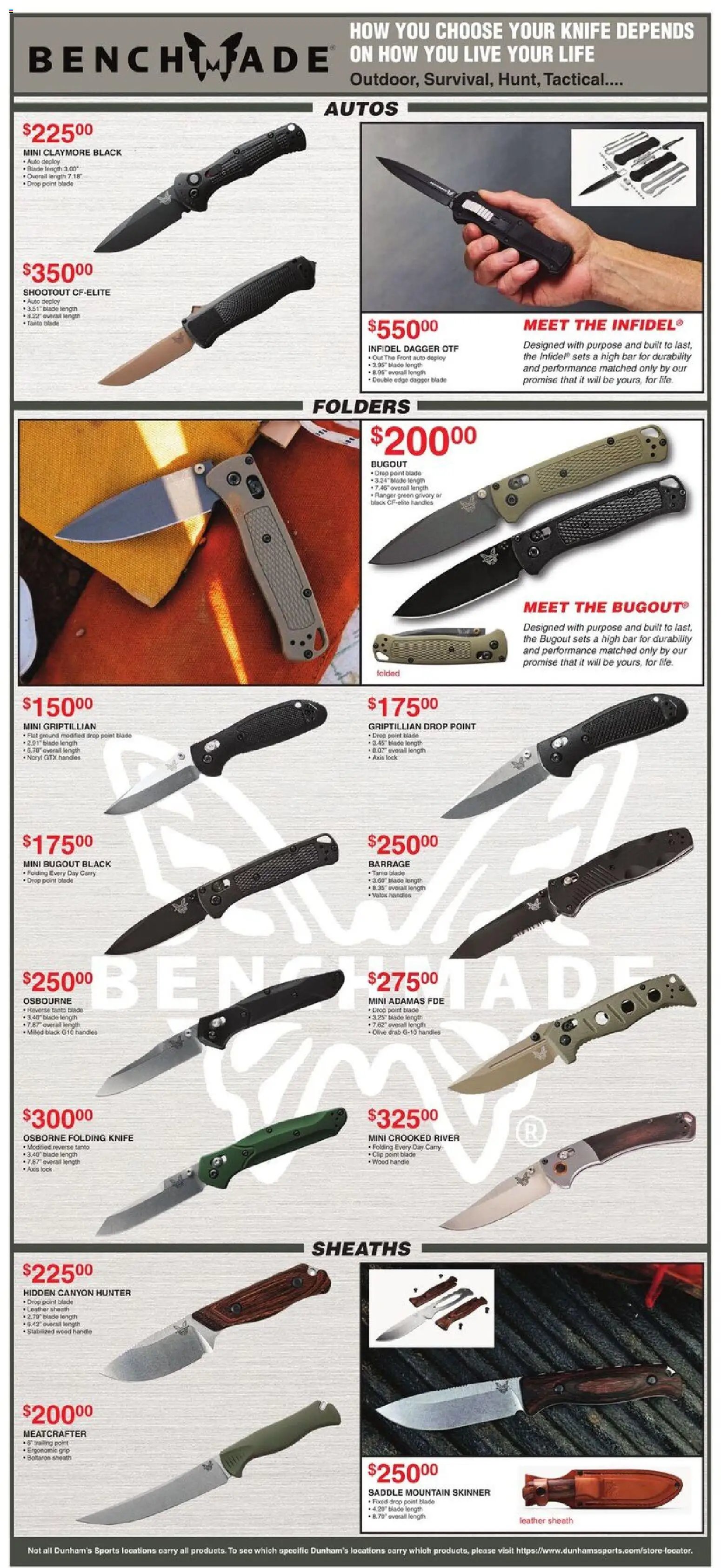 Dunham's Sports Weekly Ad