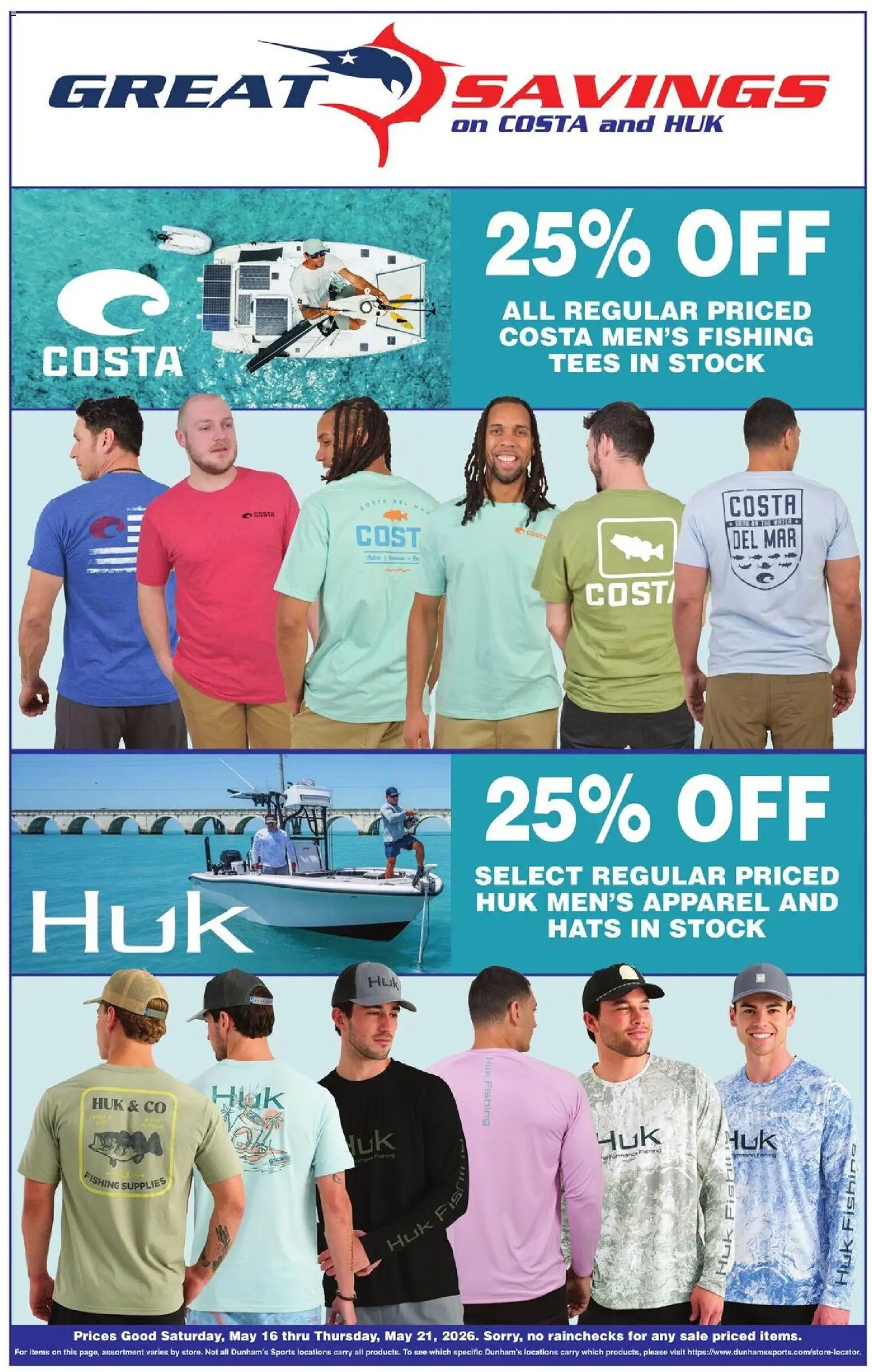 Dunham's Sports Weekly Ad