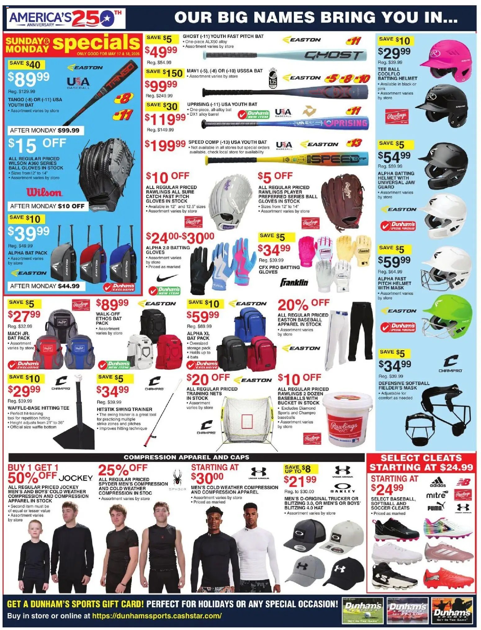 Dunham's Sports Weekly Ad