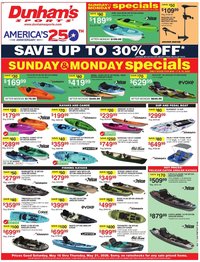 Dunham's Sports Weekly Ad