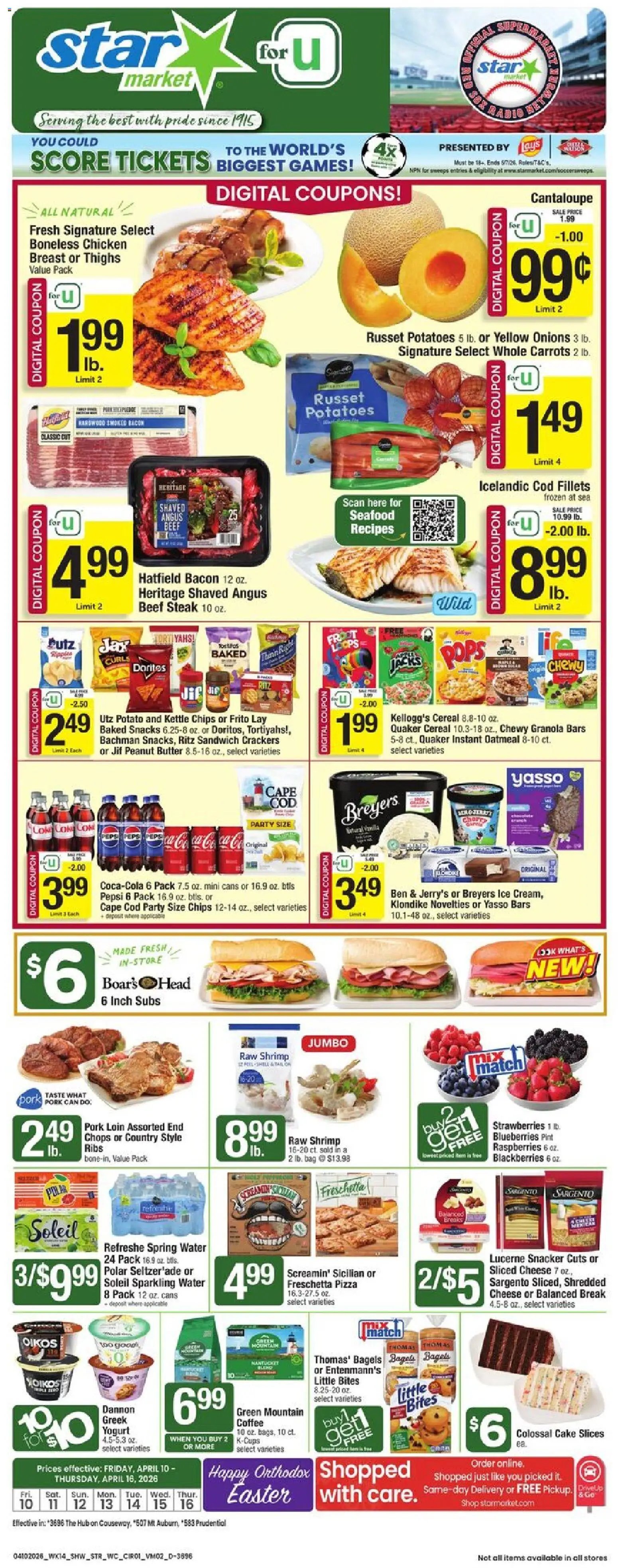 Star Market Weekly Ad - MA