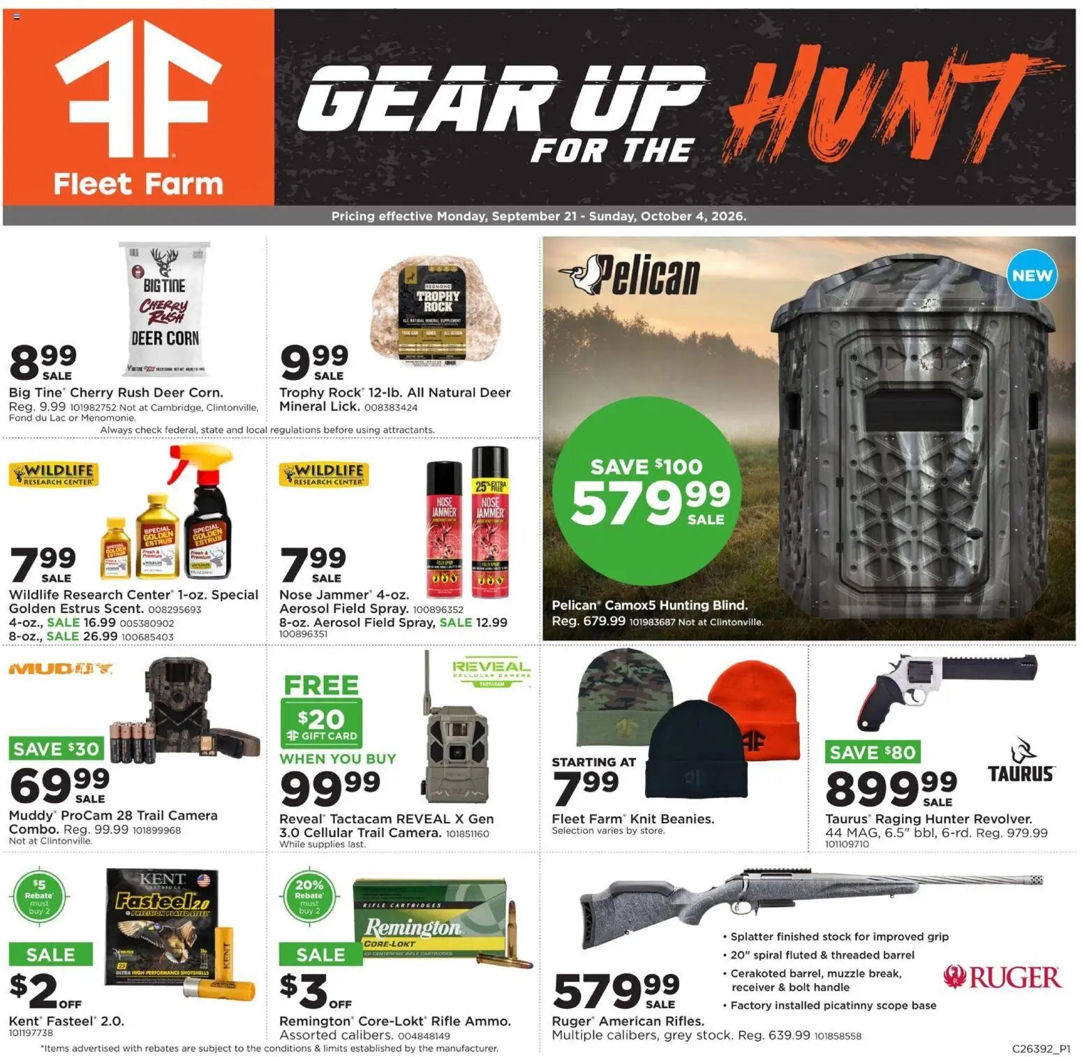 Mills Fleet Farm Gear Up Hunt