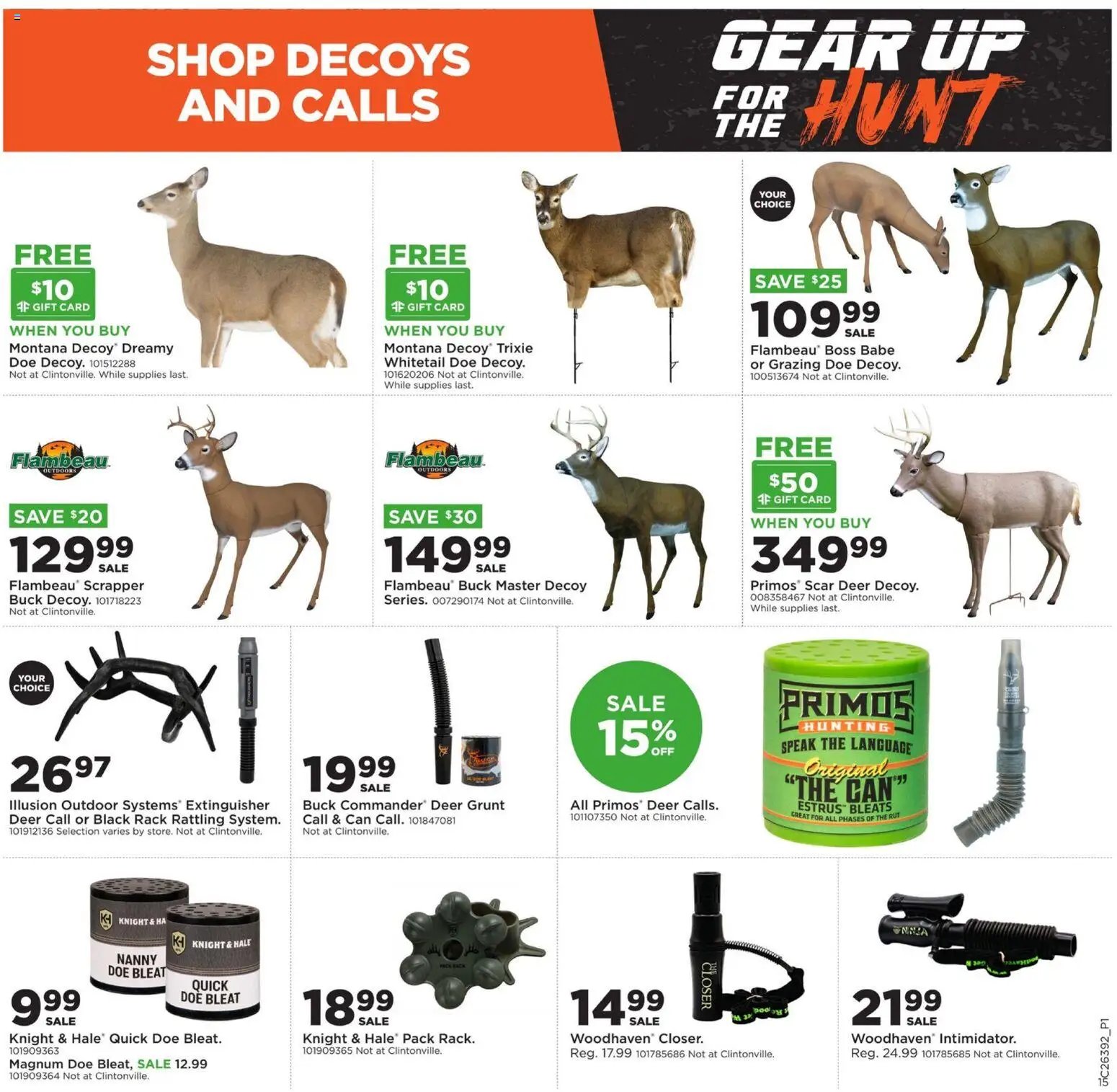 Mills Fleet Farm Gear Up Hunt