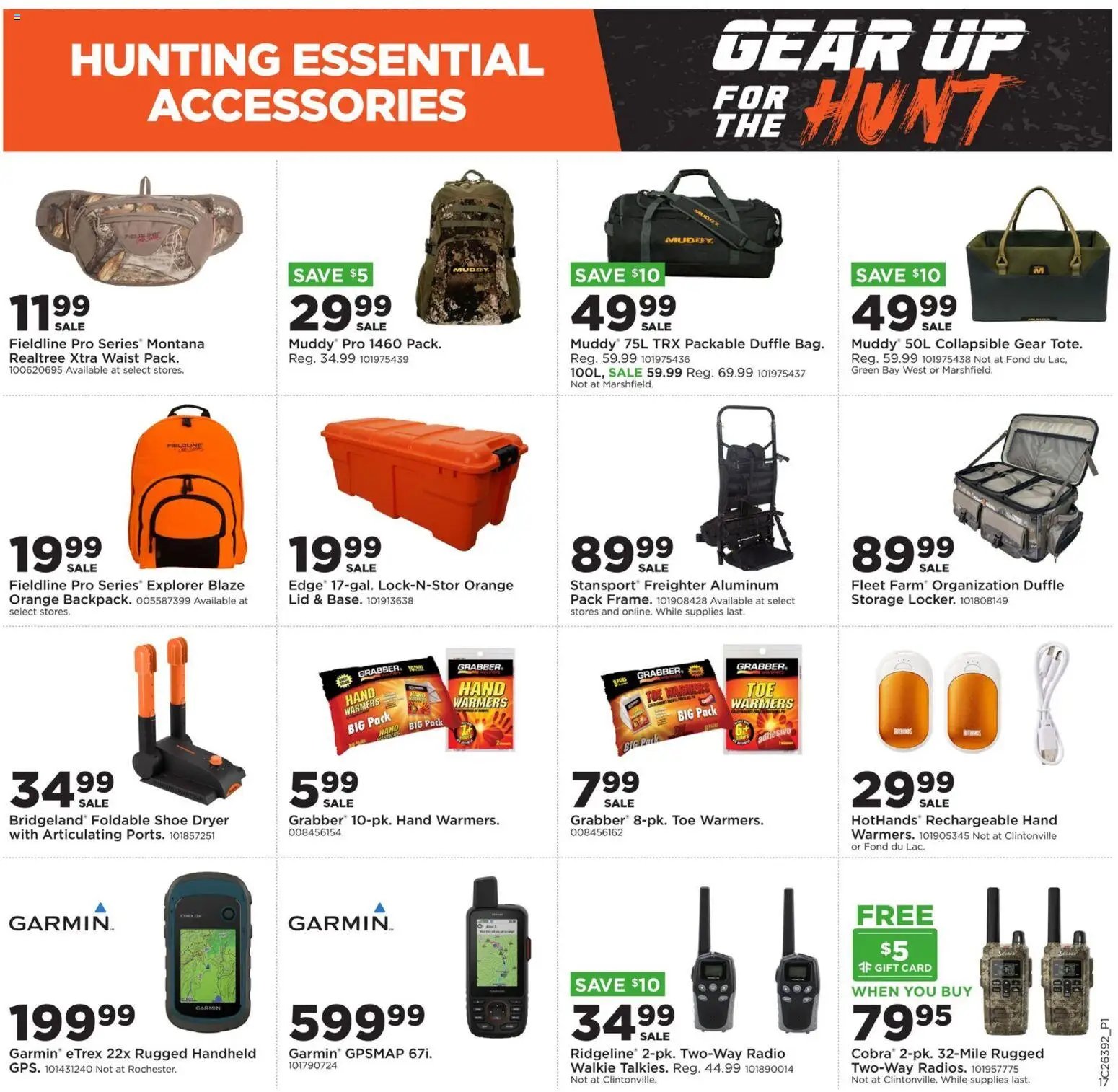 Mills Fleet Farm Gear Up Hunt