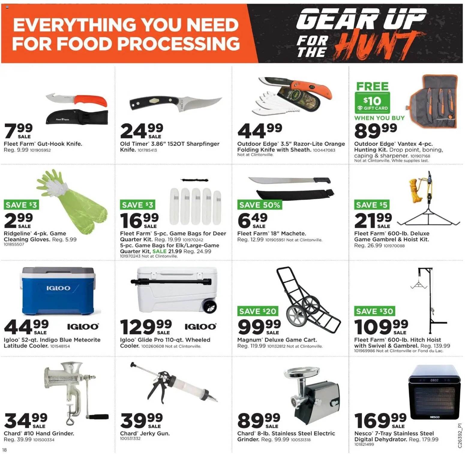 Mills Fleet Farm Gear Up Hunt