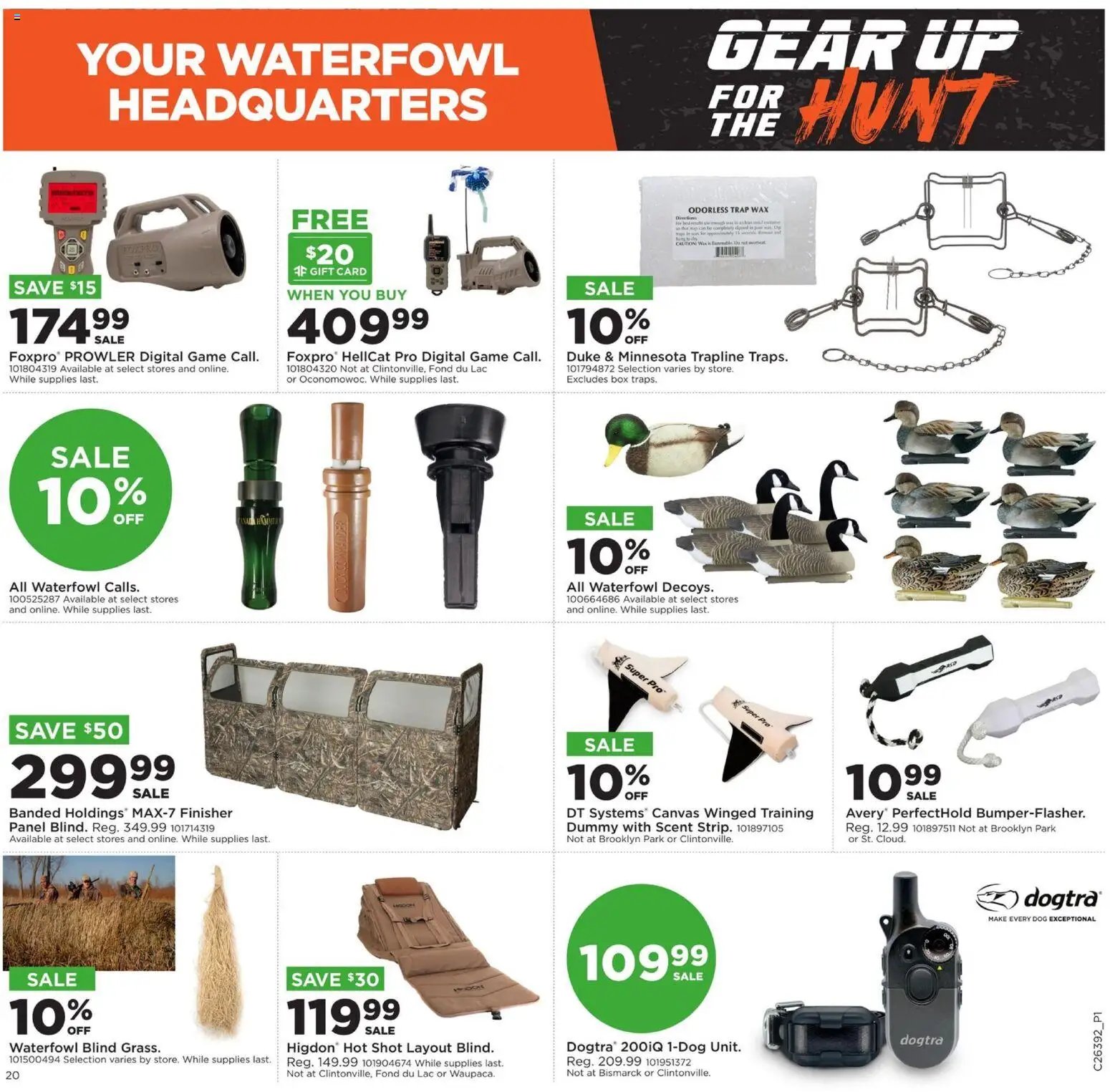 Mills Fleet Farm Gear Up Hunt